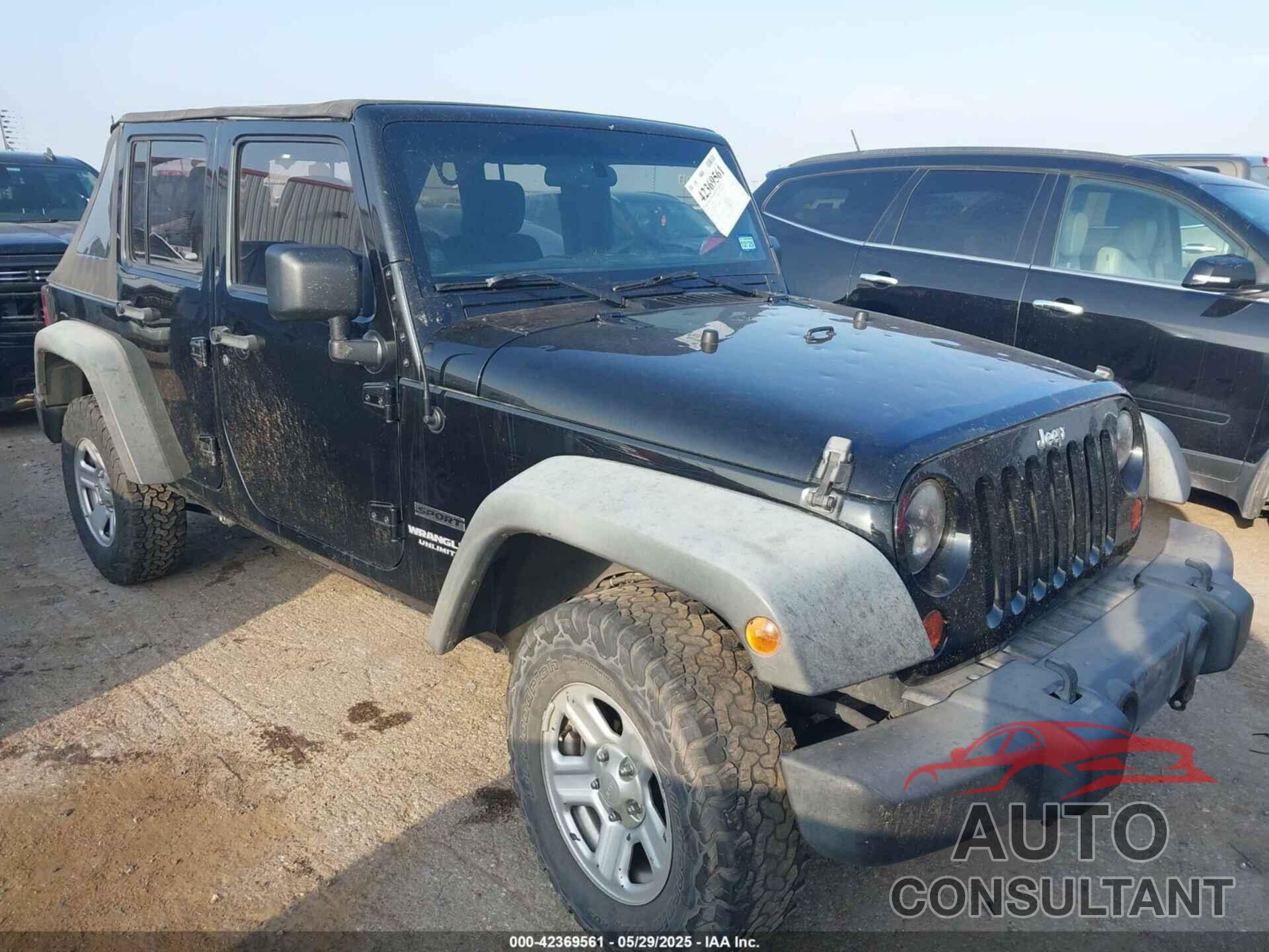 JEEP WRANGLER UNLIMITED 2011 - 1J4BA3H10BL525740