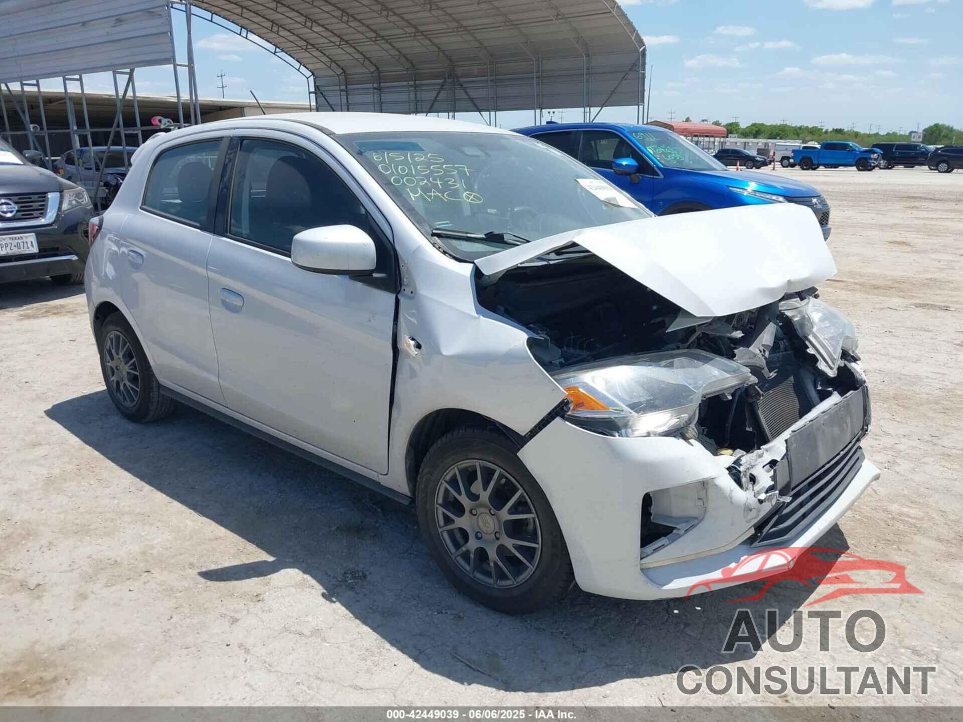 MITSUBISHI MIRAGE 2021 - ML32AUHJ7MH002431
