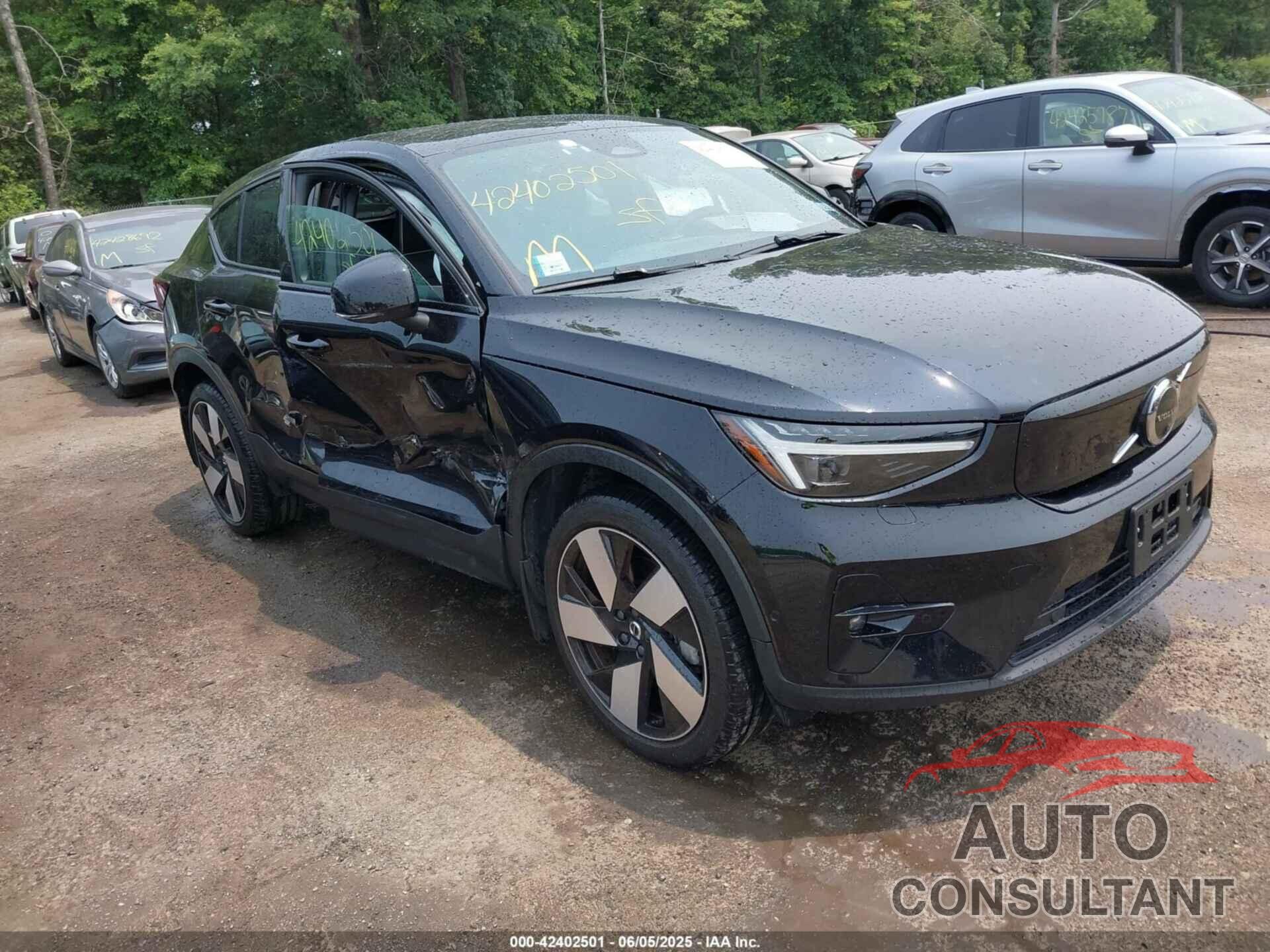 VOLVO C40 RECHARGE PURE ELECTRIC 2023 - YV4ED3GM7P2048322