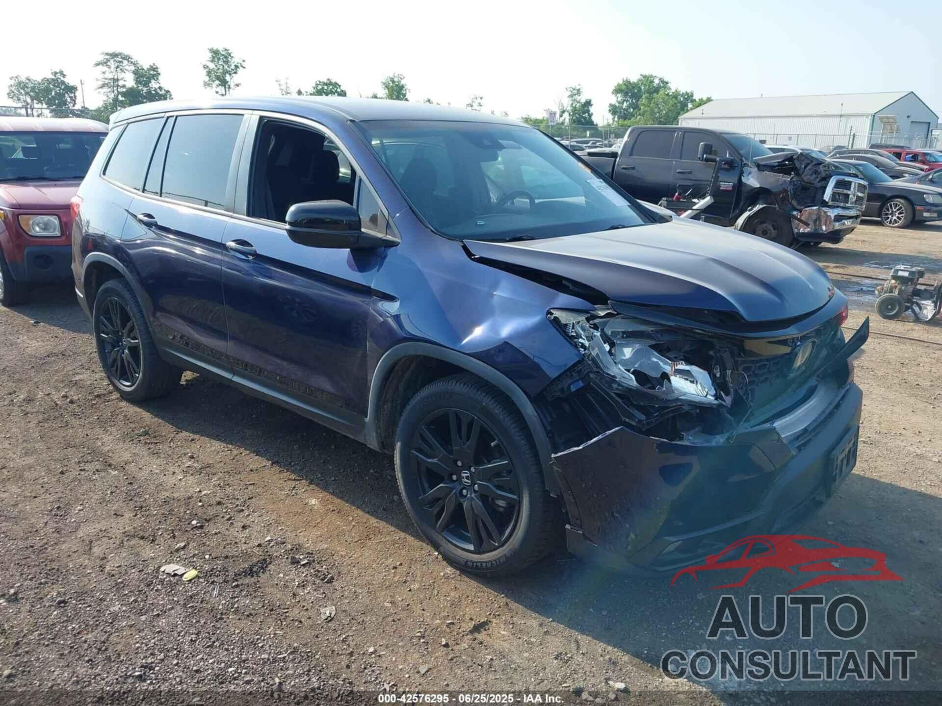 HONDA PASSPORT 2019 - 5FNYF8H25KB000196