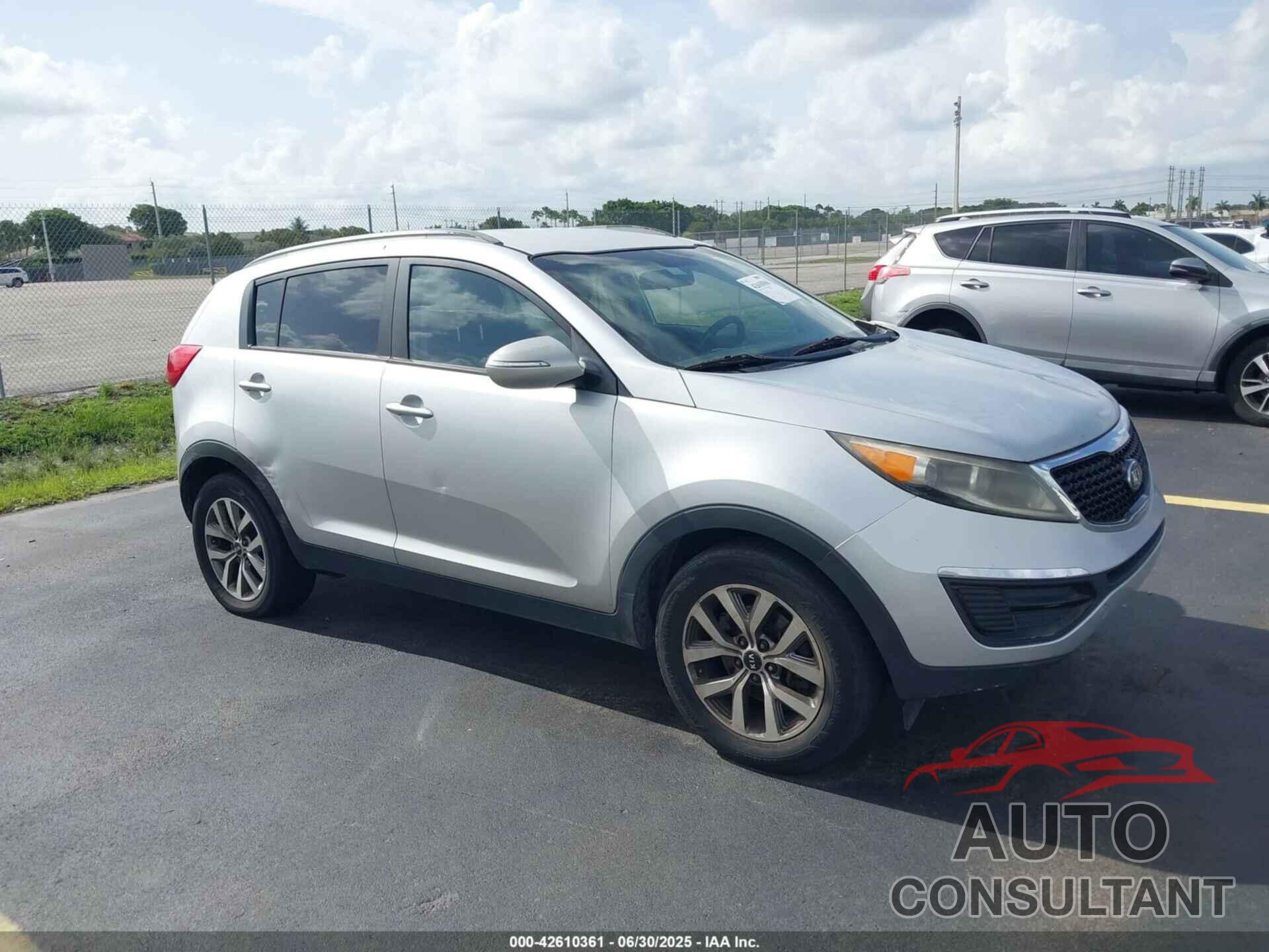 KIA SPORTAGE 2014 - KNDPB3AC2E7616039