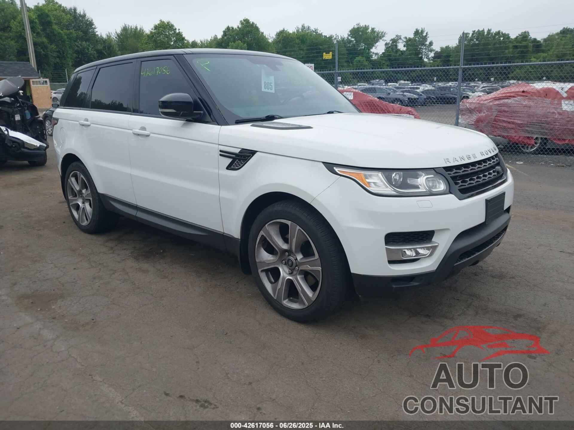 LAND ROVER RANGE ROVER SPORT 2015 - SALWR2VF5FA525267