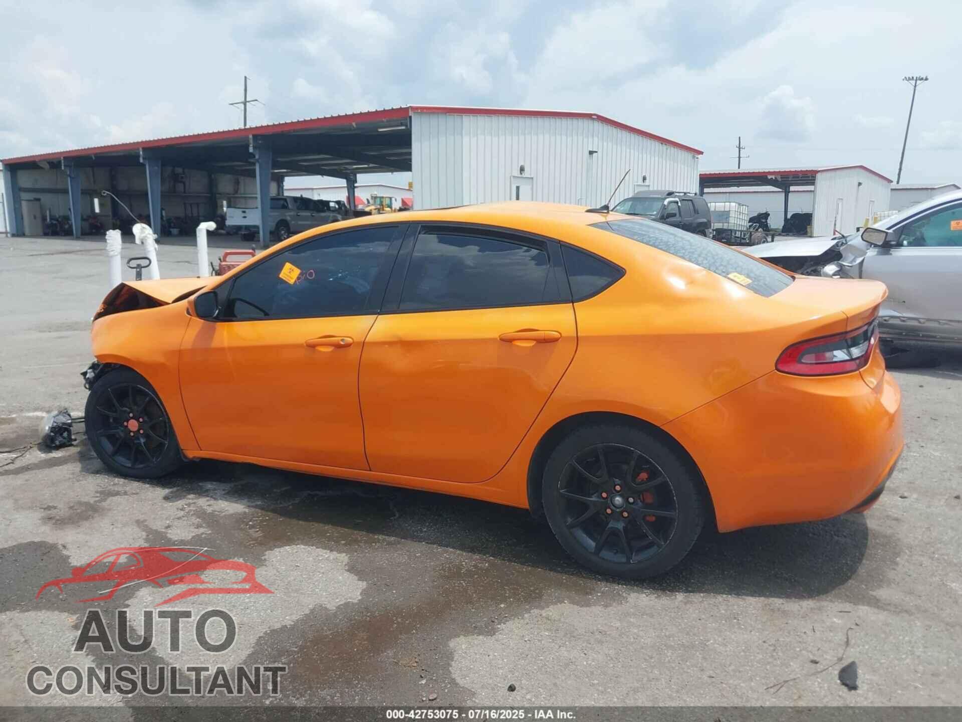 DODGE DART 2014 - 1C3CDFBB4ED673252