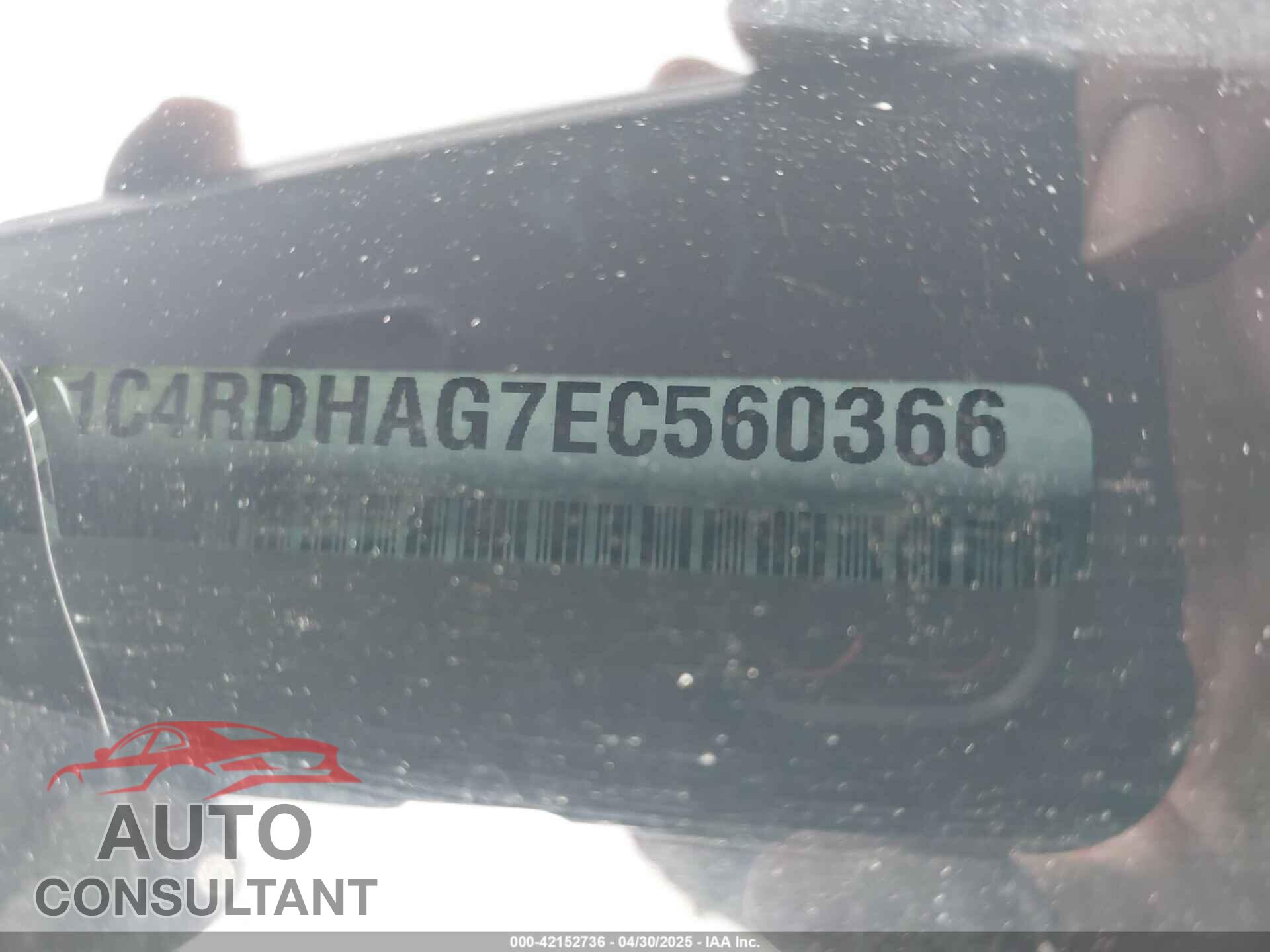 DODGE DURANGO 2014 - 1C4RDHAG7EC560366