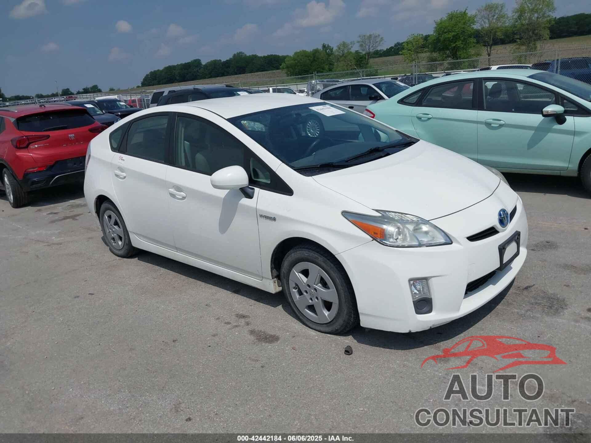 TOYOTA PRIUS 2010 - JTDKN3DU0A5150588