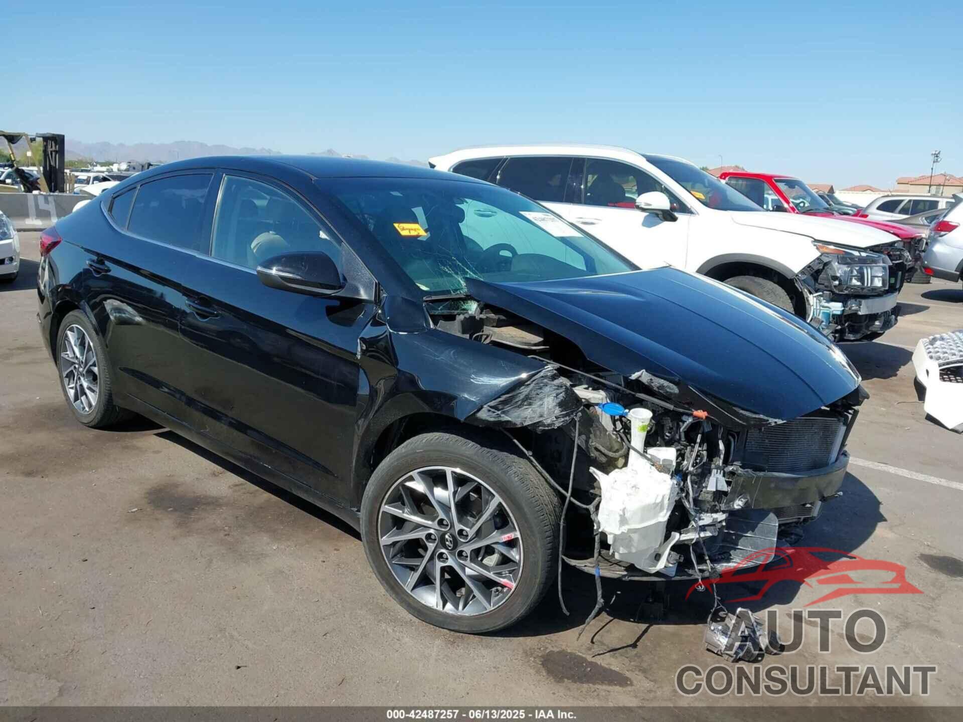 HYUNDAI ELANTRA 2020 - KMHD84LF6LU991215