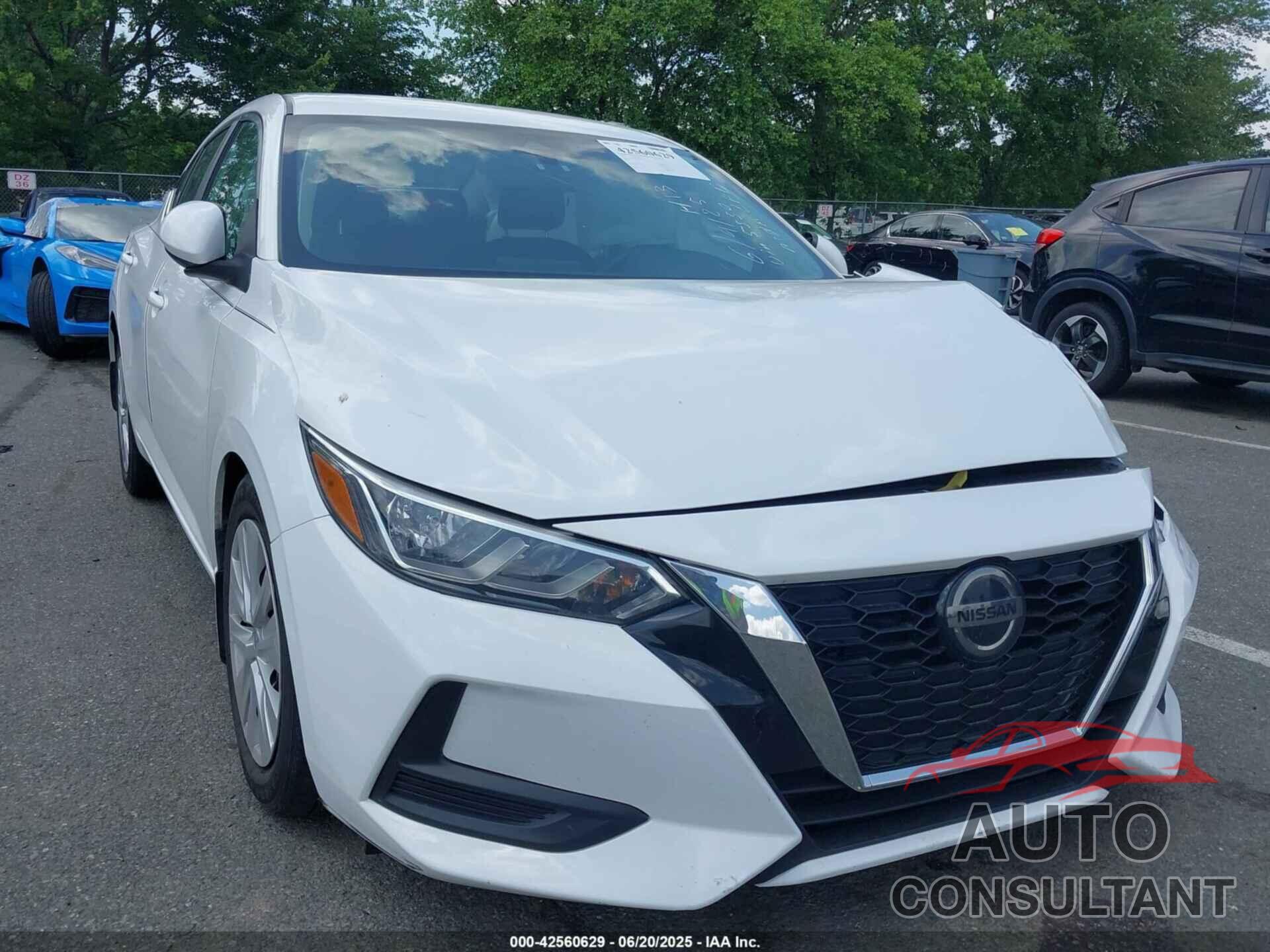 NISSAN SENTRA 2020 - 3N1AB8BV8LY215550