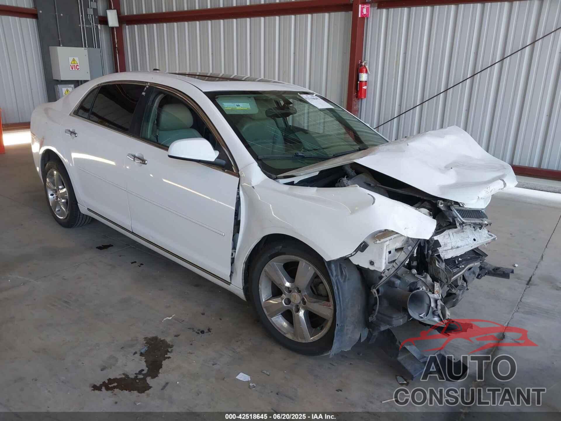 CHEVROLET MALIBU 2012 - 1G1ZD5E01CF125343