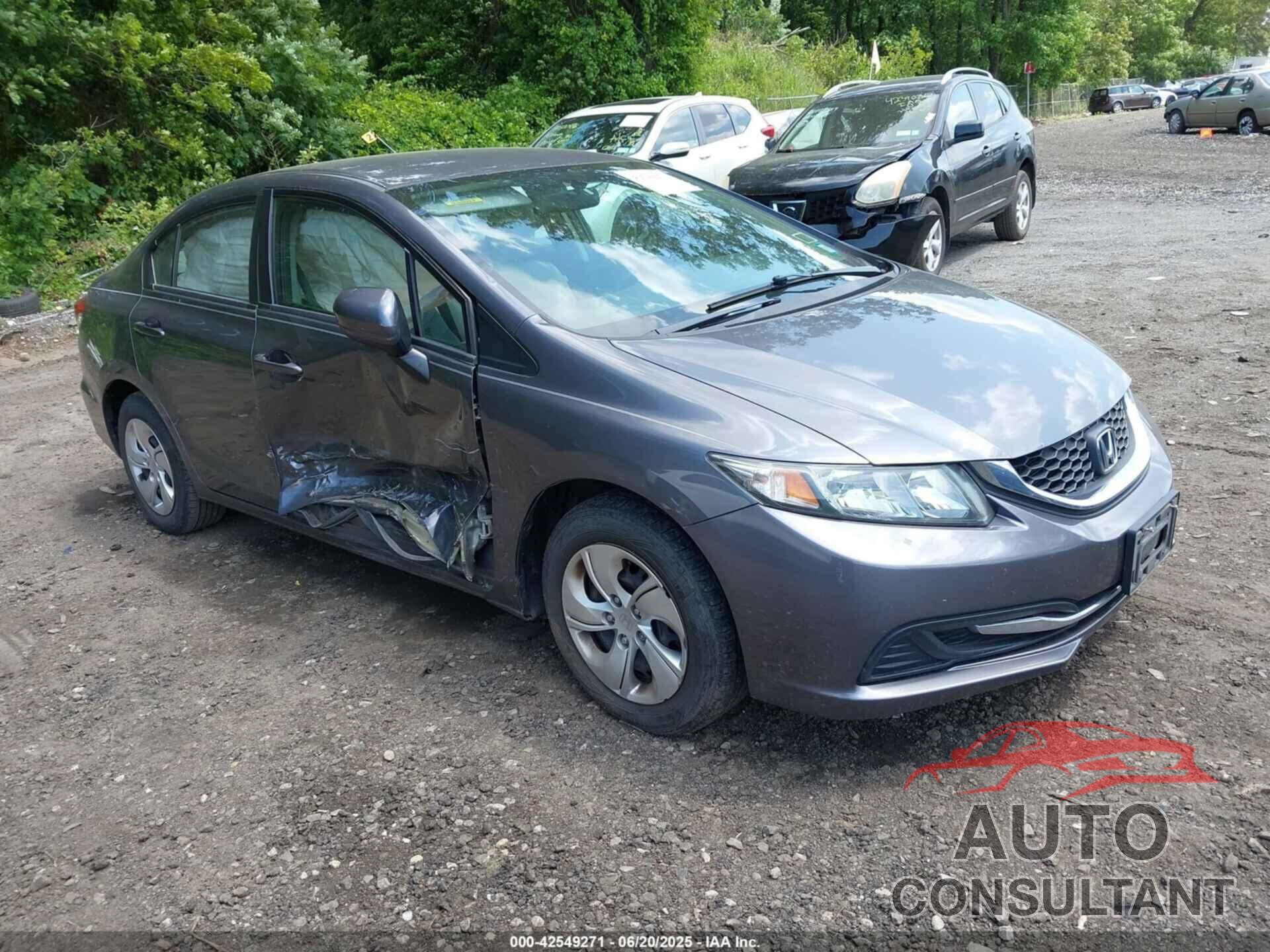 HONDA CIVIC 2014 - 2HGFB2F57EH551727