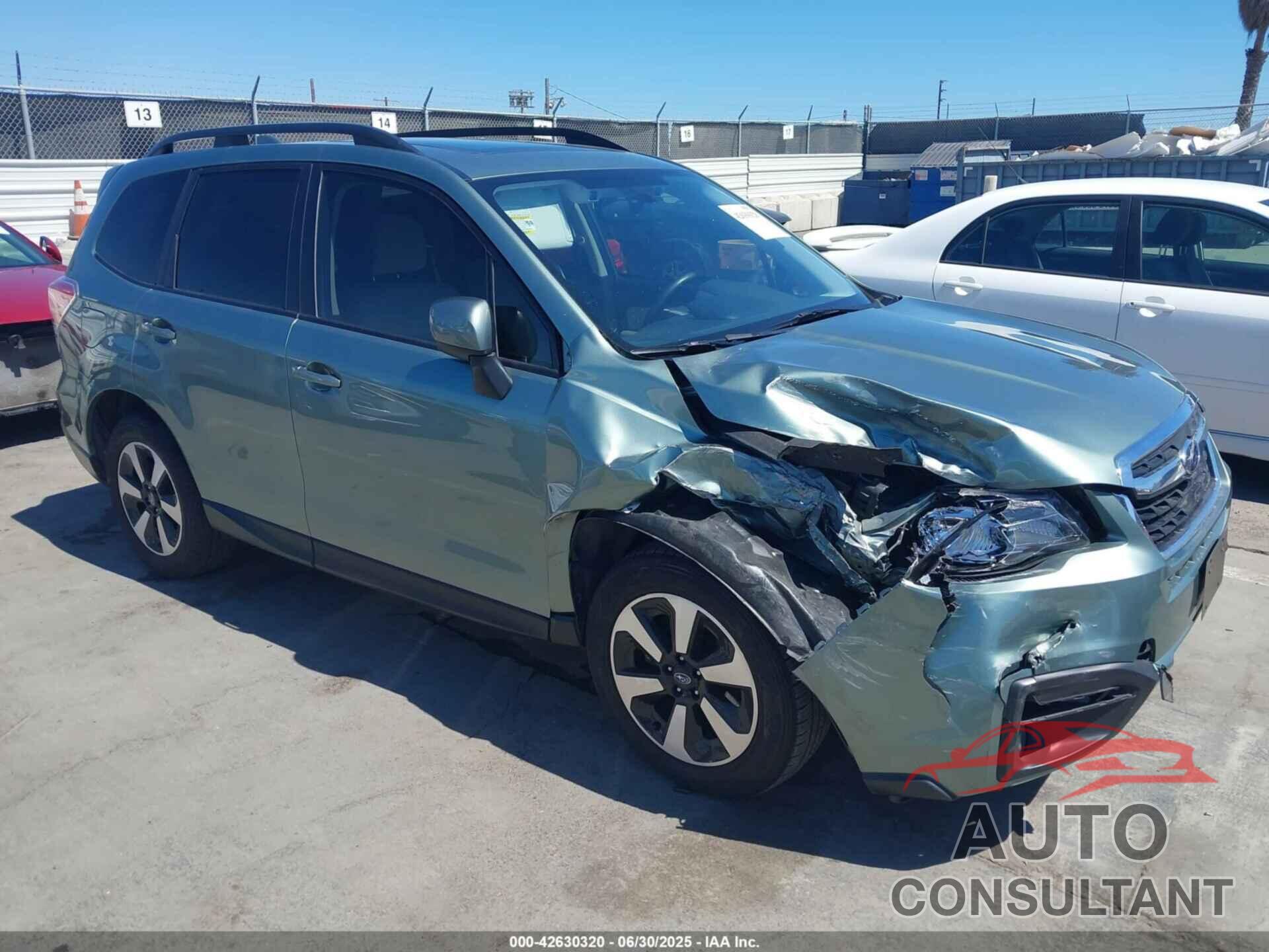 SUBARU FORESTER 2017 - JF2SJAGC6HH487005