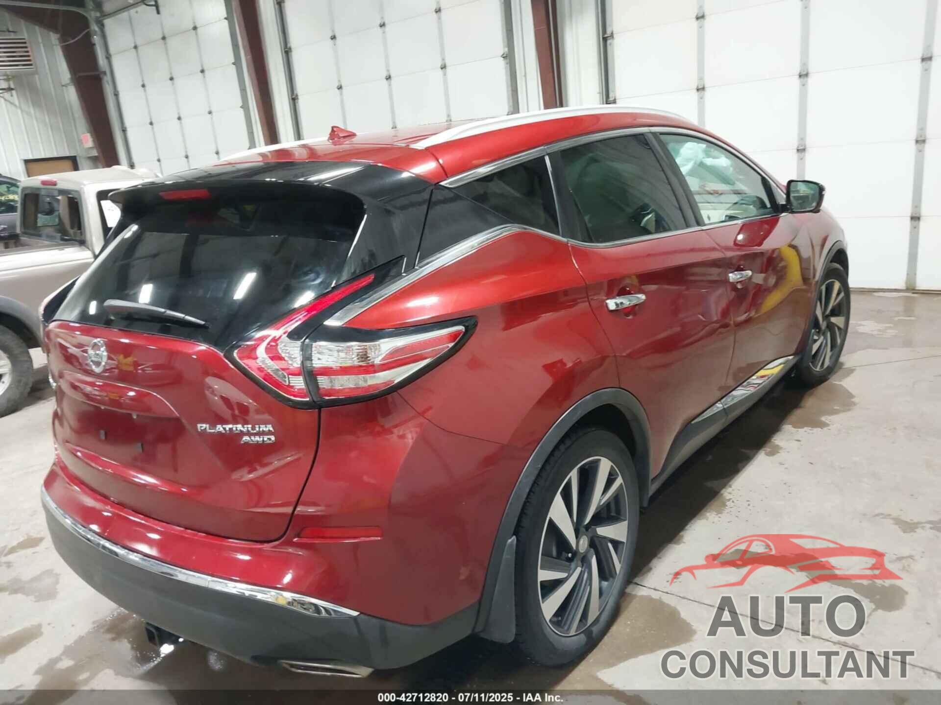 NISSAN MURANO 2015 - 5N1AZ2MH5FN235622