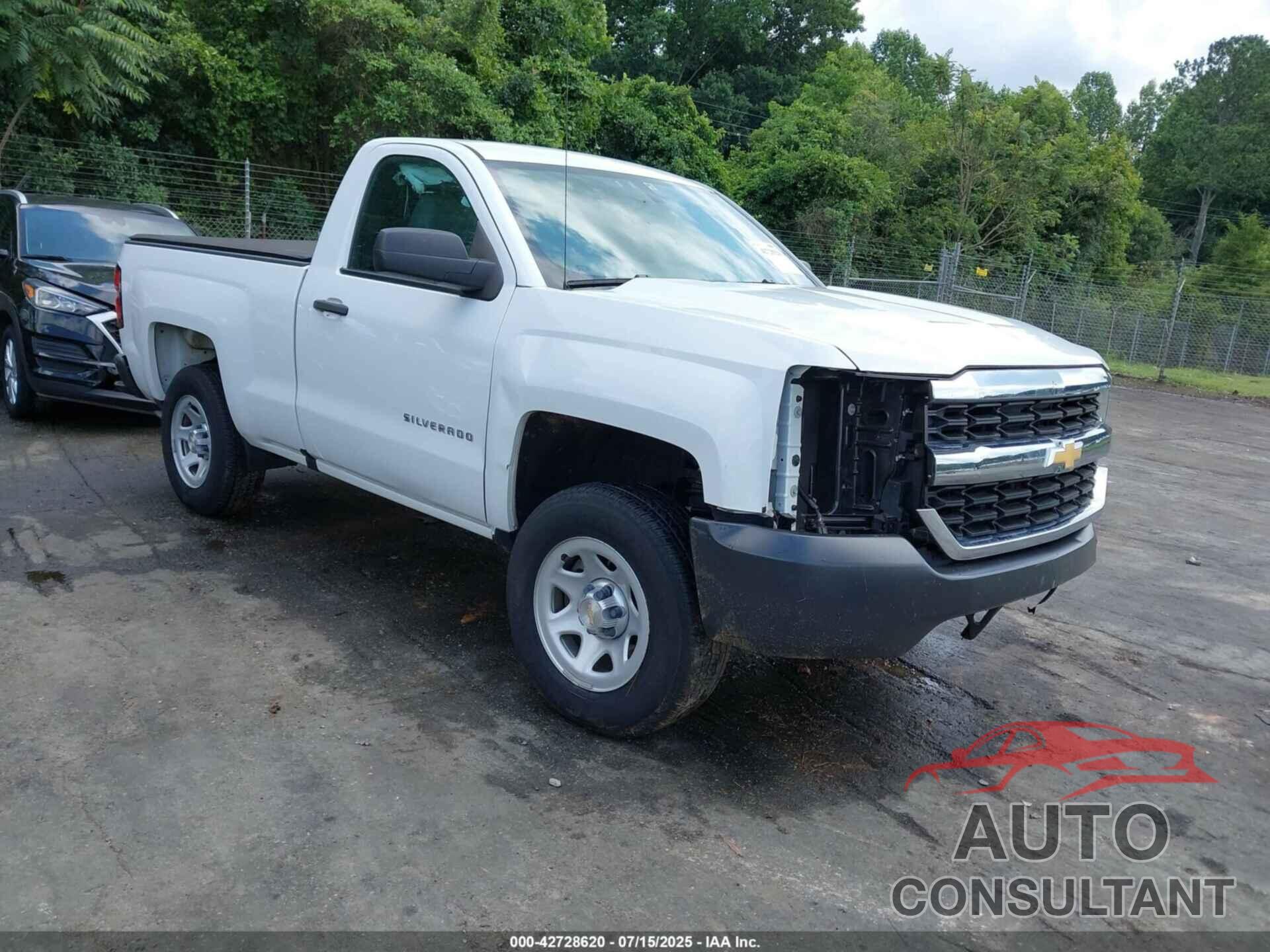 CHEVROLET SILVERADO 1500 2018 - 1GCNCNEH6JZ380628
