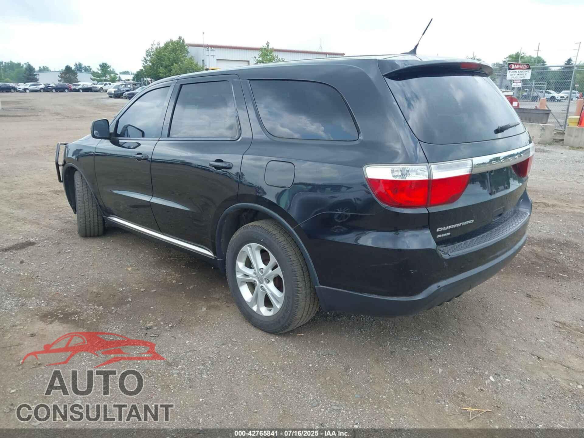 DODGE DURANGO 2013 - 1C4RDJAG0DC689782