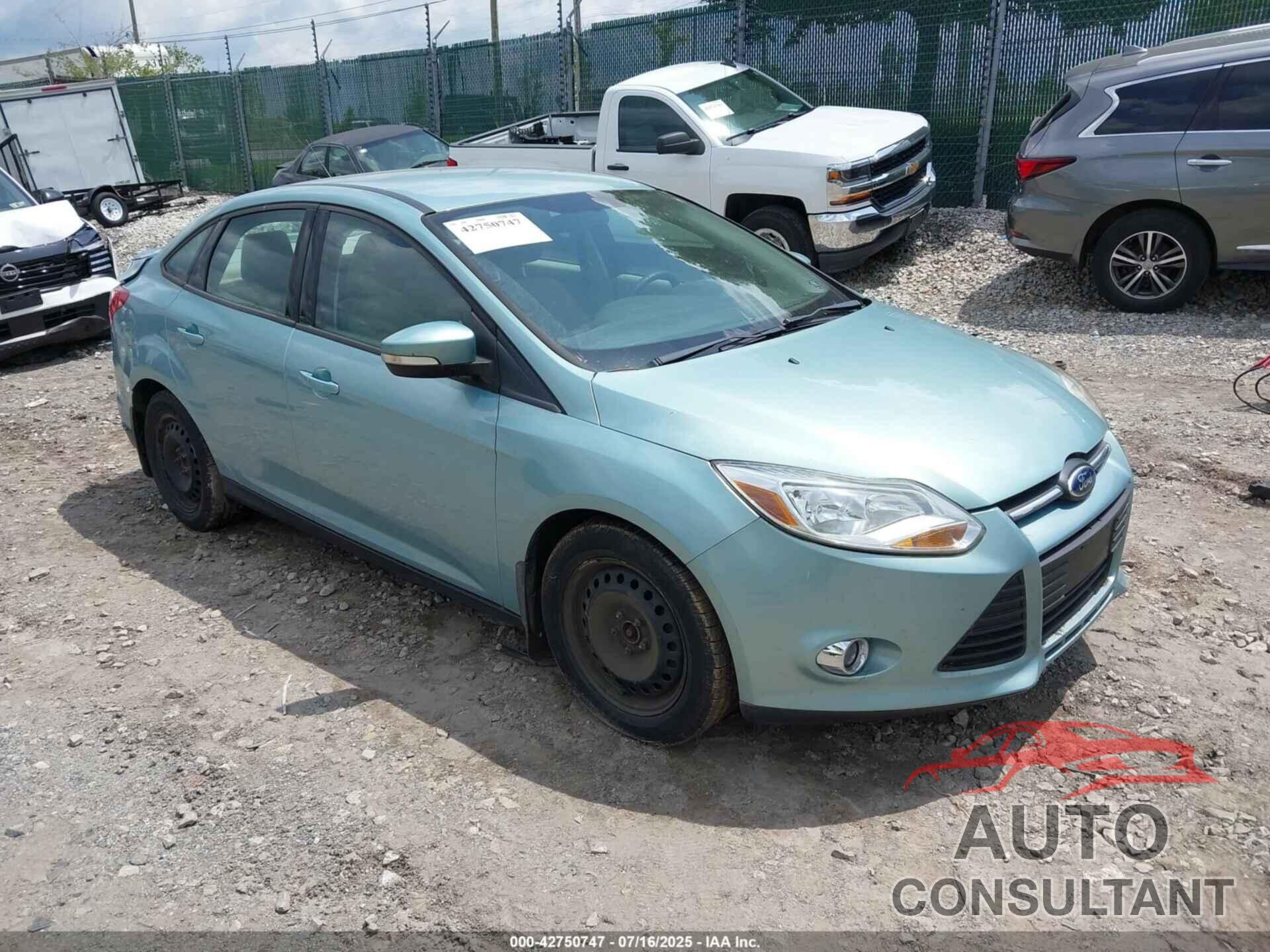 FORD FOCUS 2012 - 1FAHP3F28CL447290