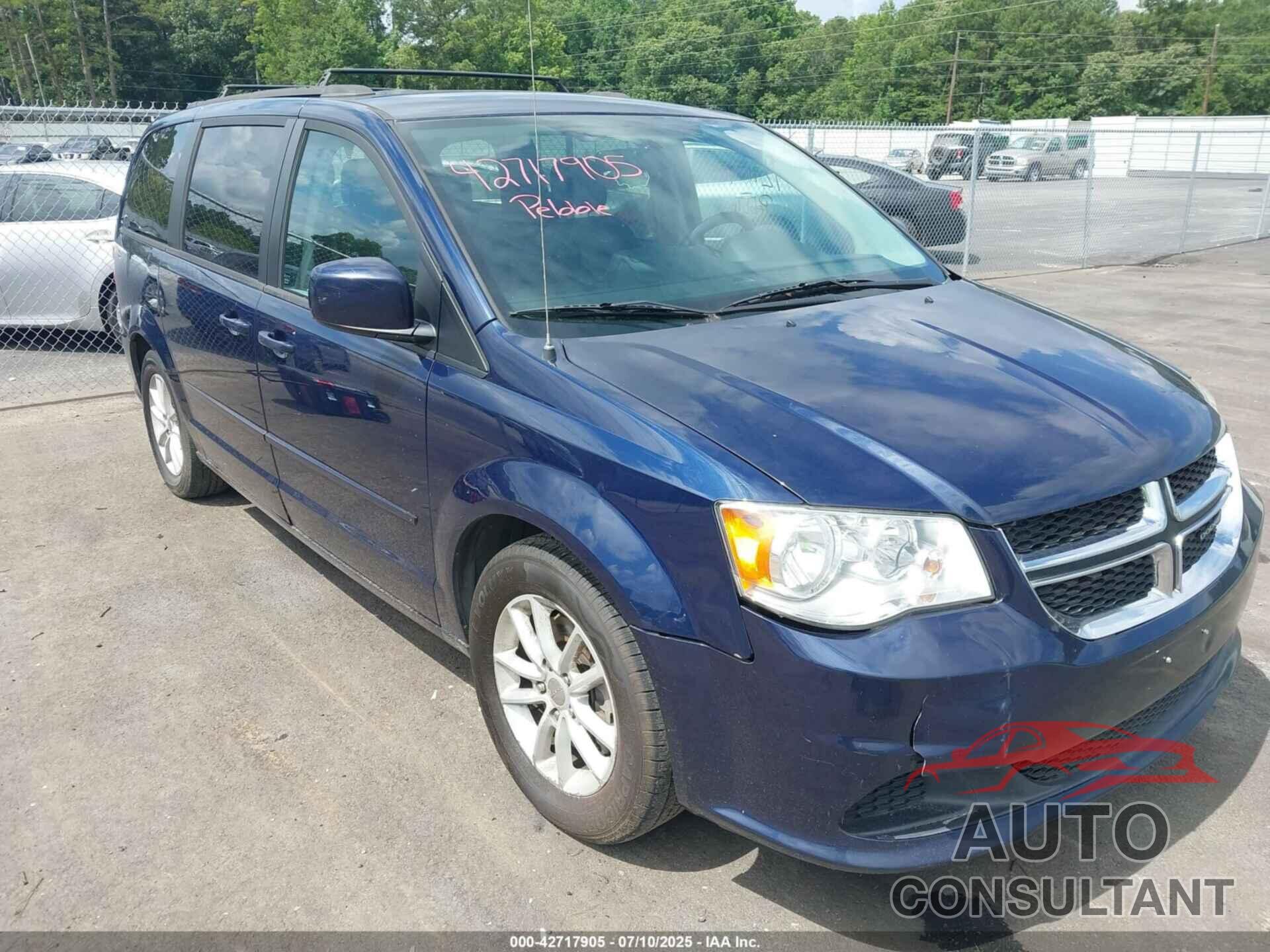 DODGE GRAND CARAVAN 2015 - 2C4RDGCG6FR658174