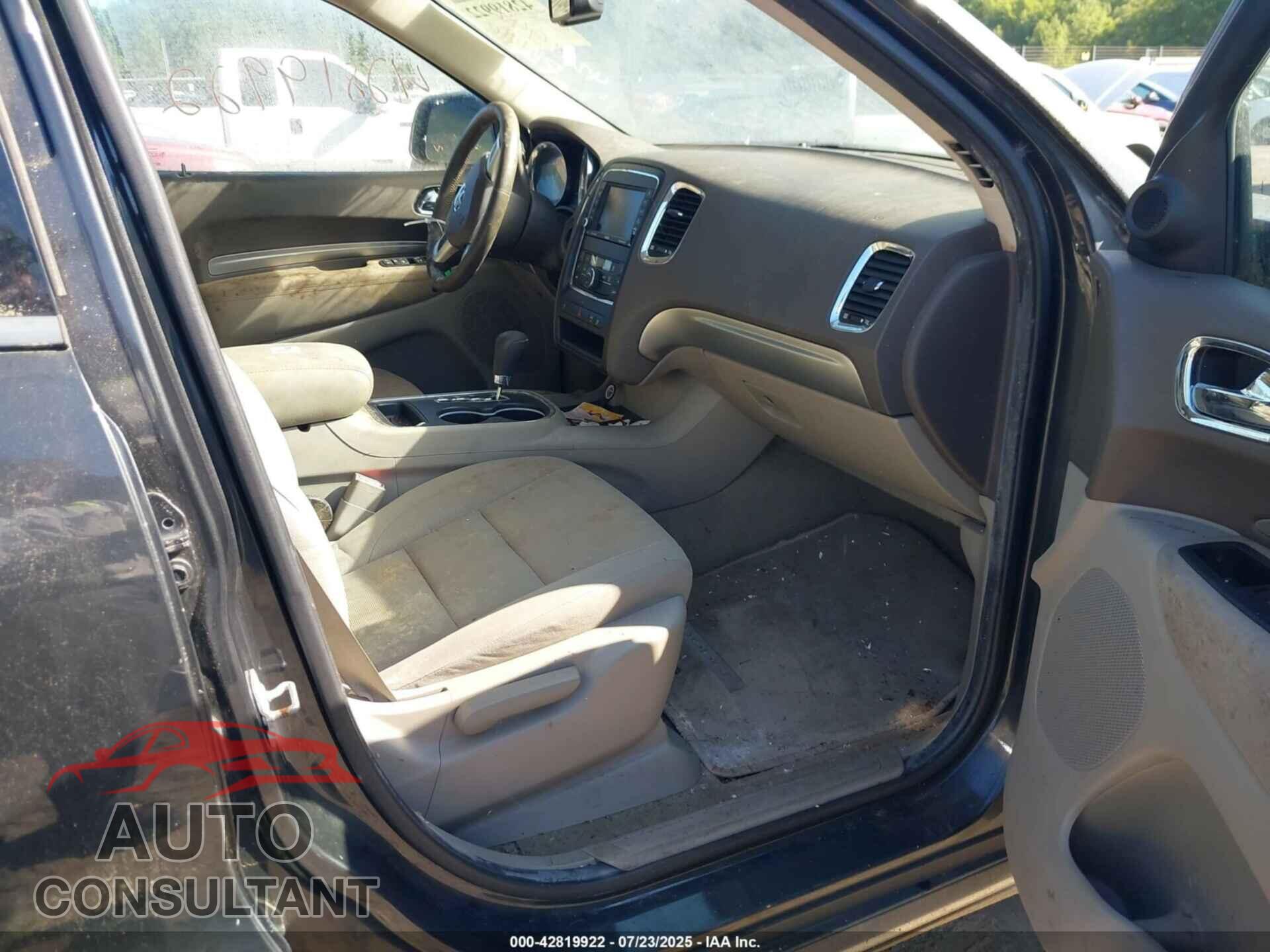 DODGE DURANGO 2011 - 1D4RE2GG8BC616217