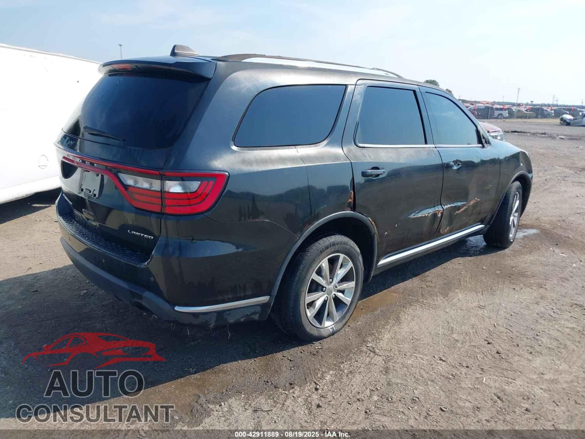 DODGE DURANGO 2016 - 1C4RDHDG3GC446492
