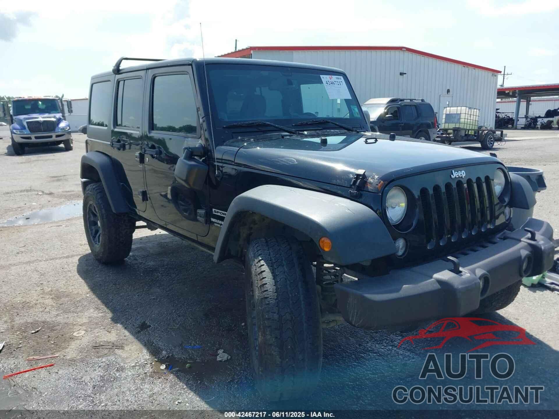 JEEP WRANGLER UNLIMITED 2014 - 1C4BJWDG4EL238942