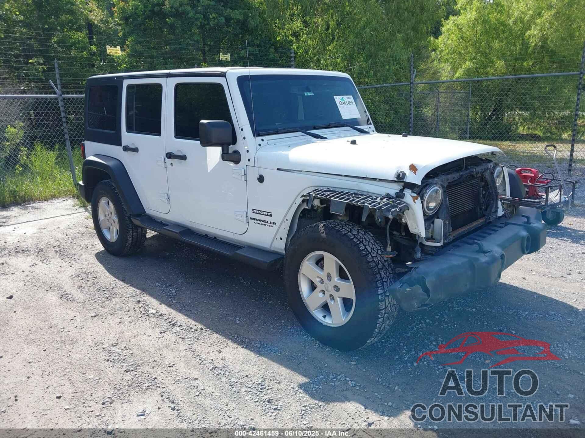 JEEP WRANGLER UNLIMITED 2017 - 1C4BJWDG8HL685181
