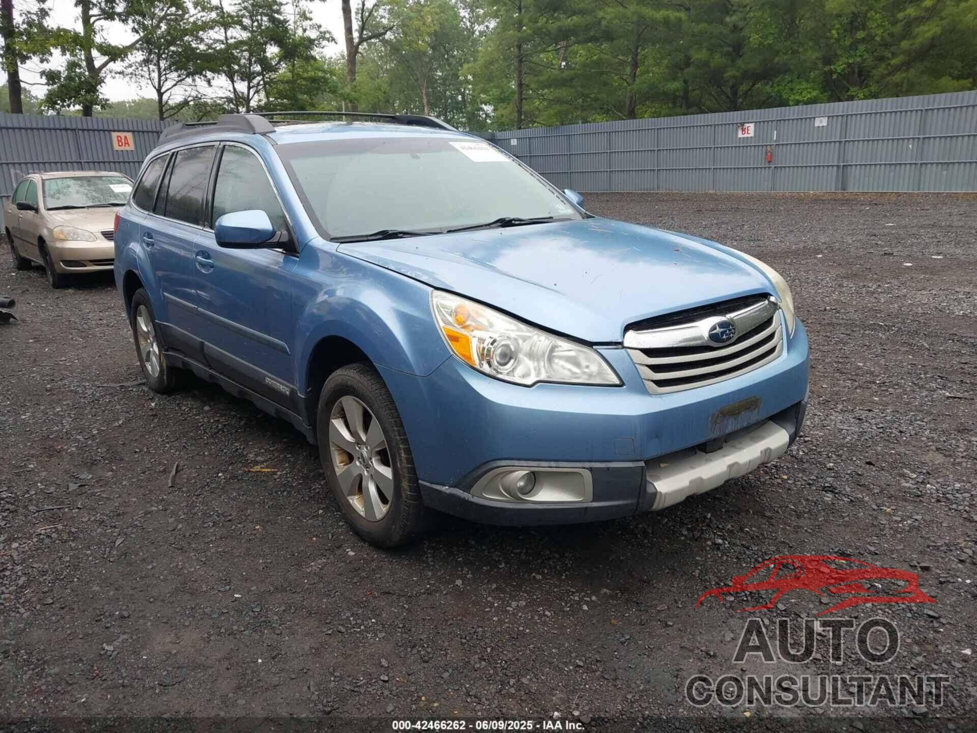 SUBARU OUTBACK 2012 - 4S4BRBLC3C3230422