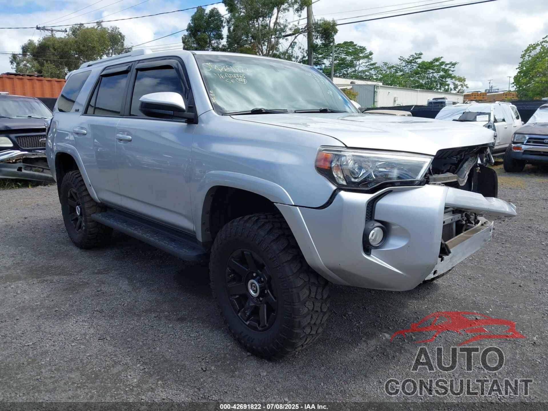 TOYOTA 4RUNNER 2016 - JTEBU5JR1G5380403