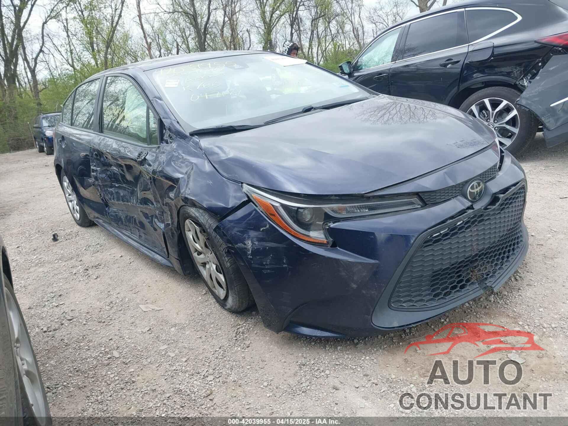 TOYOTA COROLLA 2020 - JTDEPRAE1LJ047181