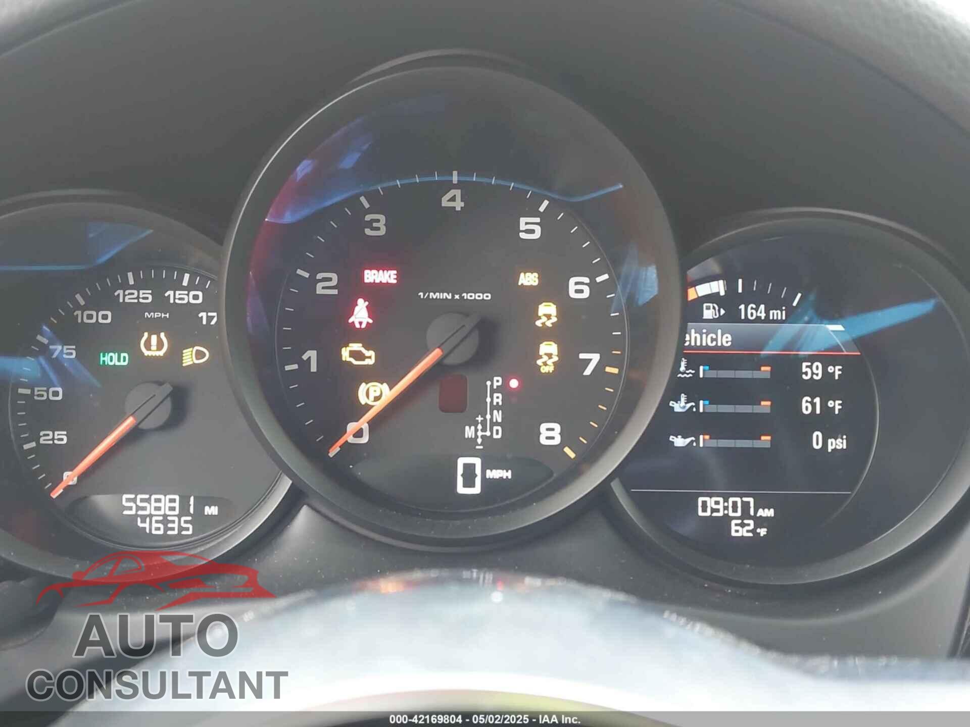 PORSCHE MACAN 2017 - WP1AA2A58HLB82465