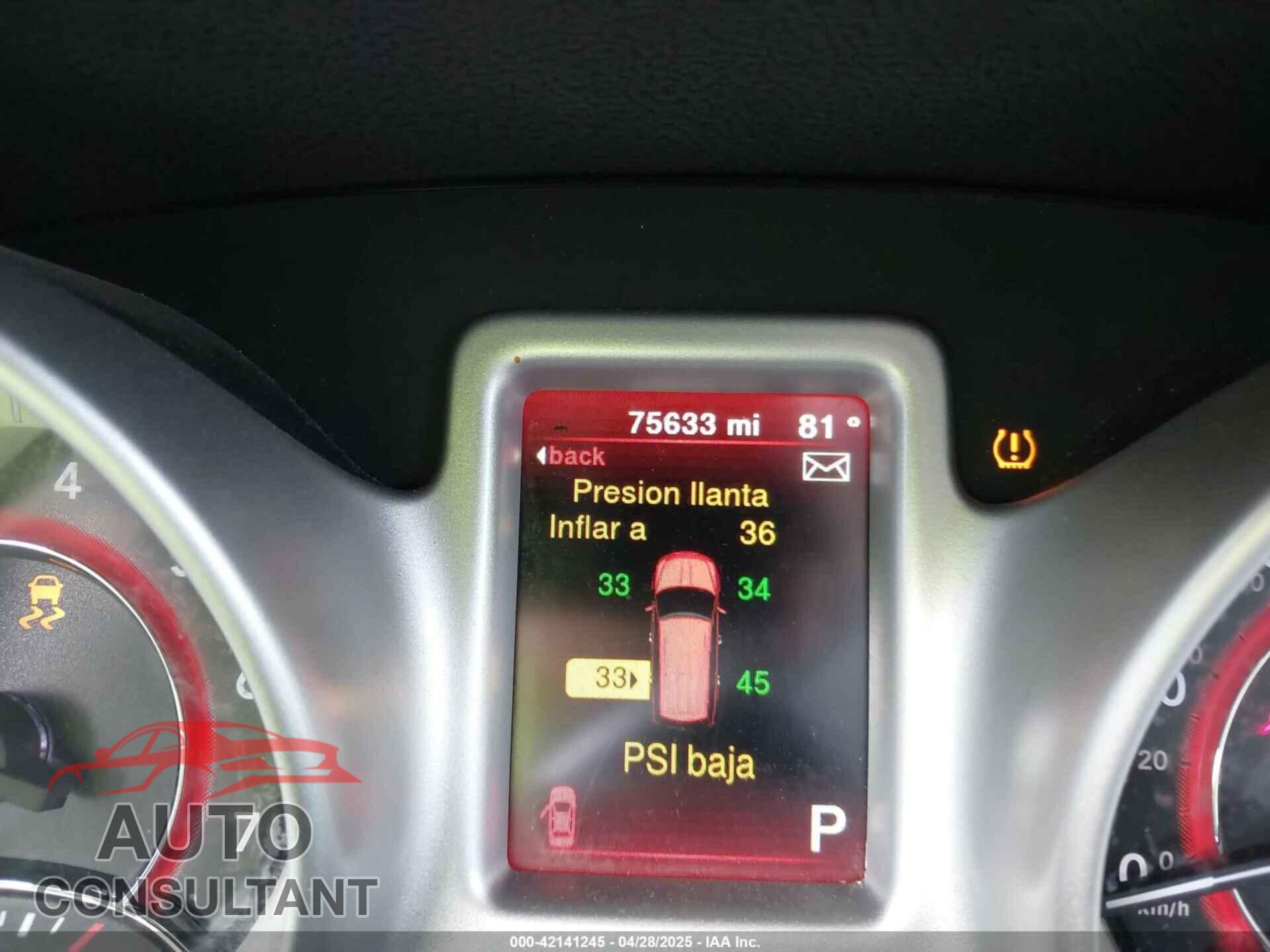 DODGE JOURNEY 2017 - 3C4PDCBB0HT684310