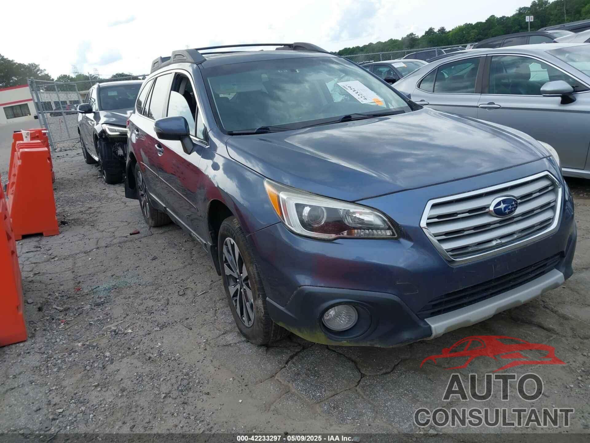 SUBARU OUTBACK 2015 - 4S4BSELC4F3350918