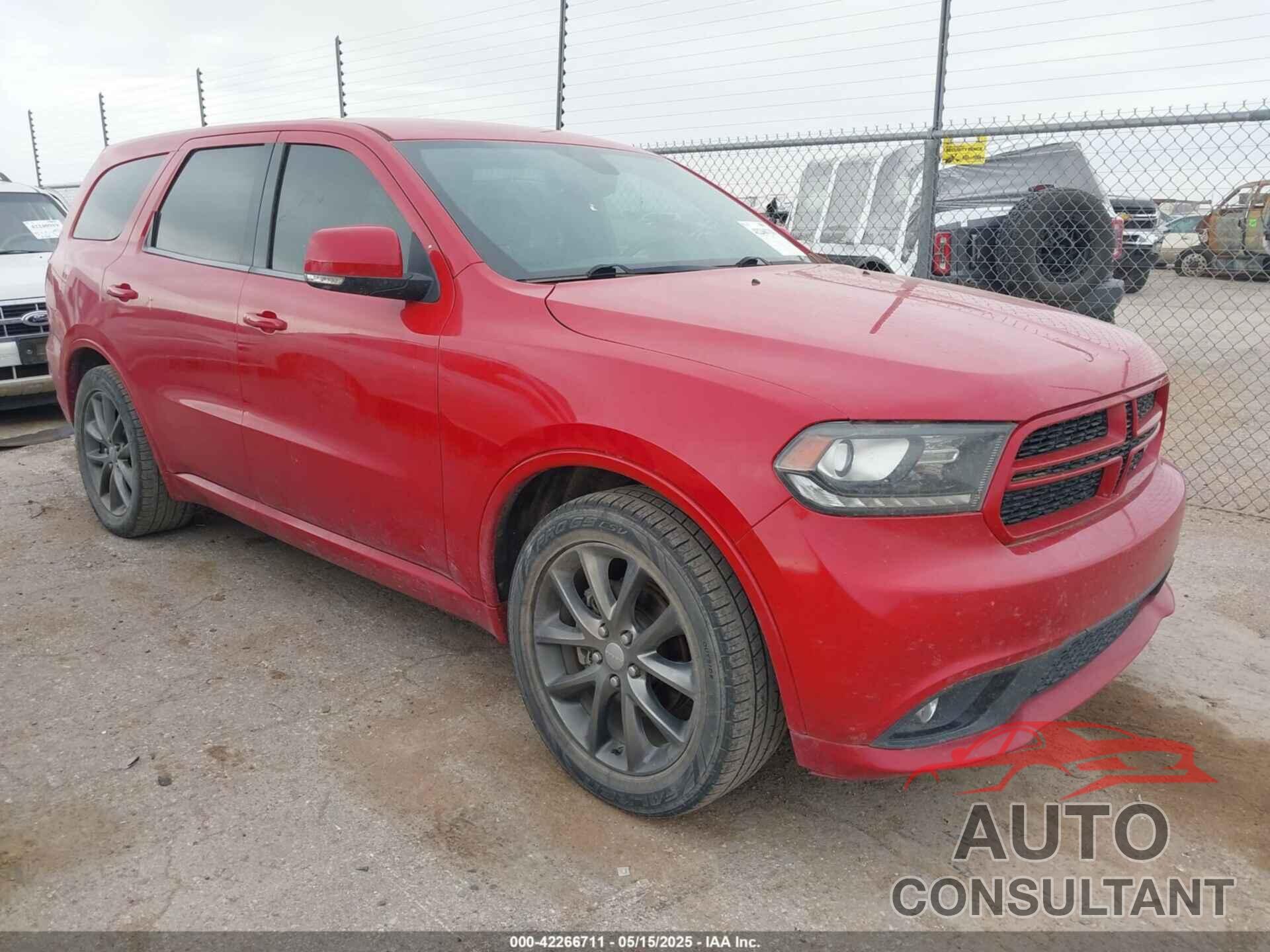 DODGE DURANGO 2017 - 1C4RDHDG0HC774079