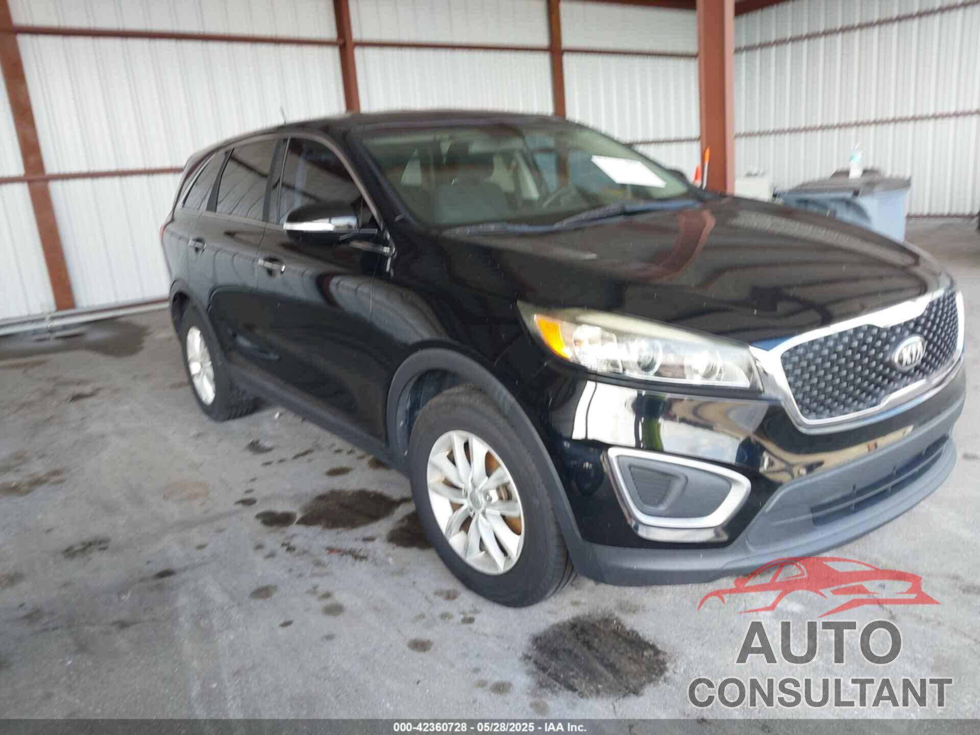 KIA SORENTO 2016 - 5XYPG4A36GG114325