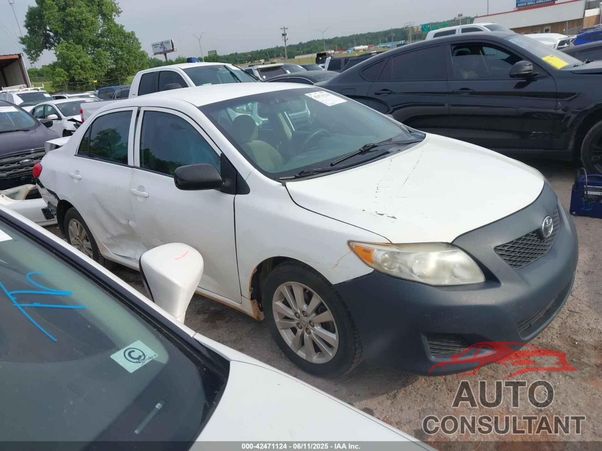 TOYOTA COROLLA 2009 - 1NXBU40E59Z158934