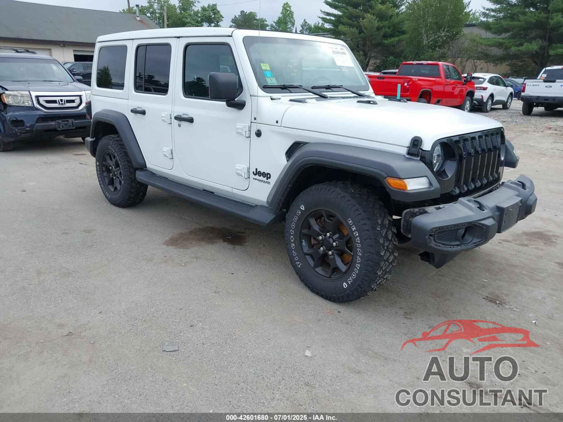 JEEP WRANGLER UNLIMITED 2022 - 1C4HJXDG5NW156250