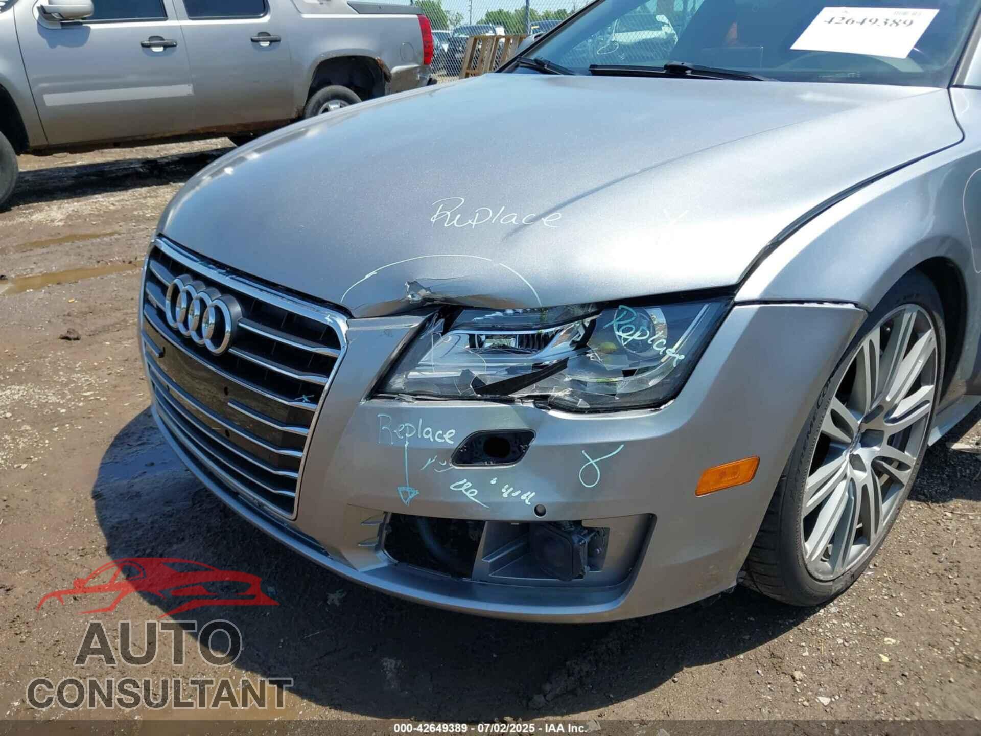 AUDI A7 2012 - WAU2GAFC3CN134940