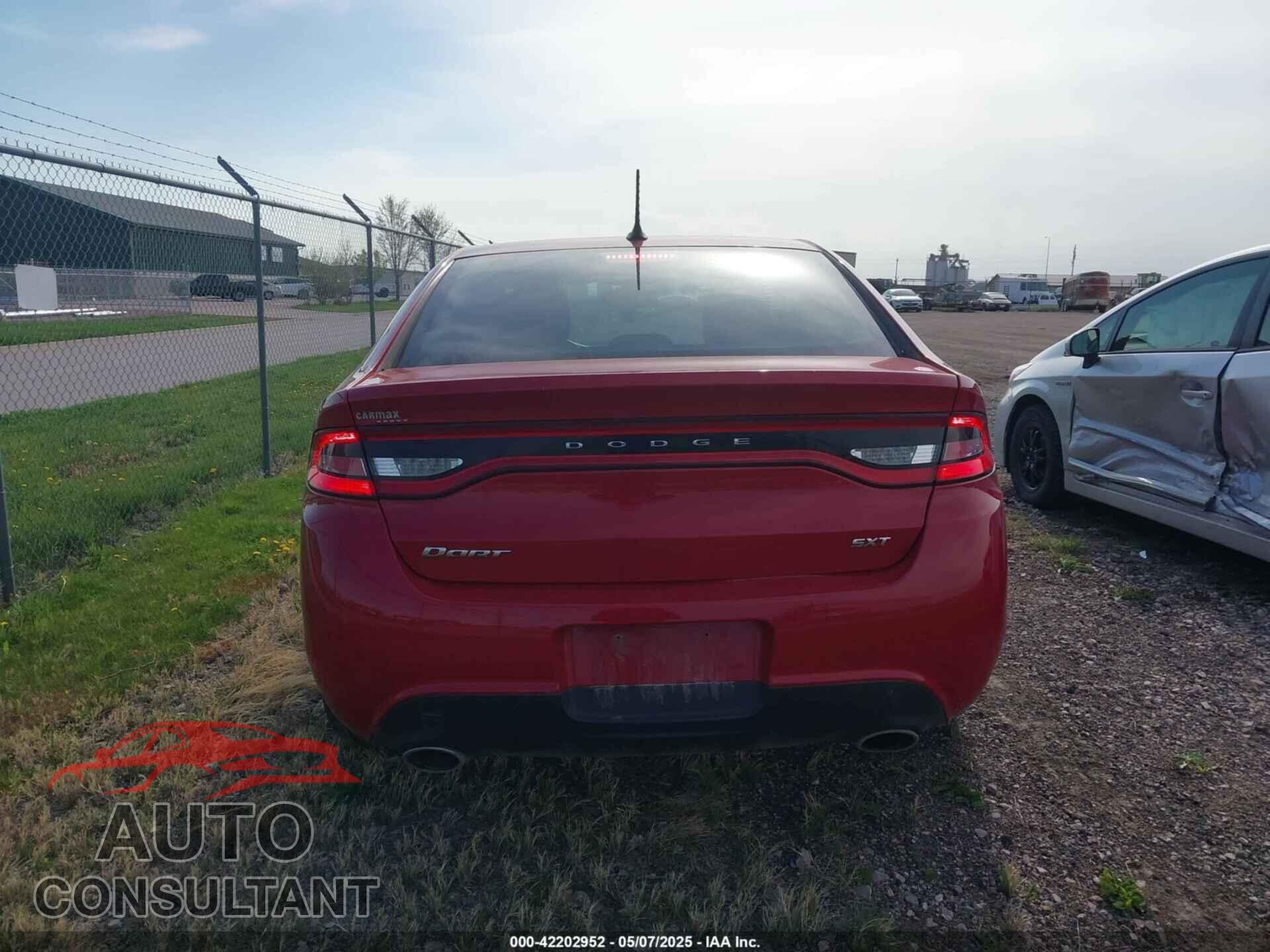 DODGE DART 2013 - 1C3CDFBA4DD289364