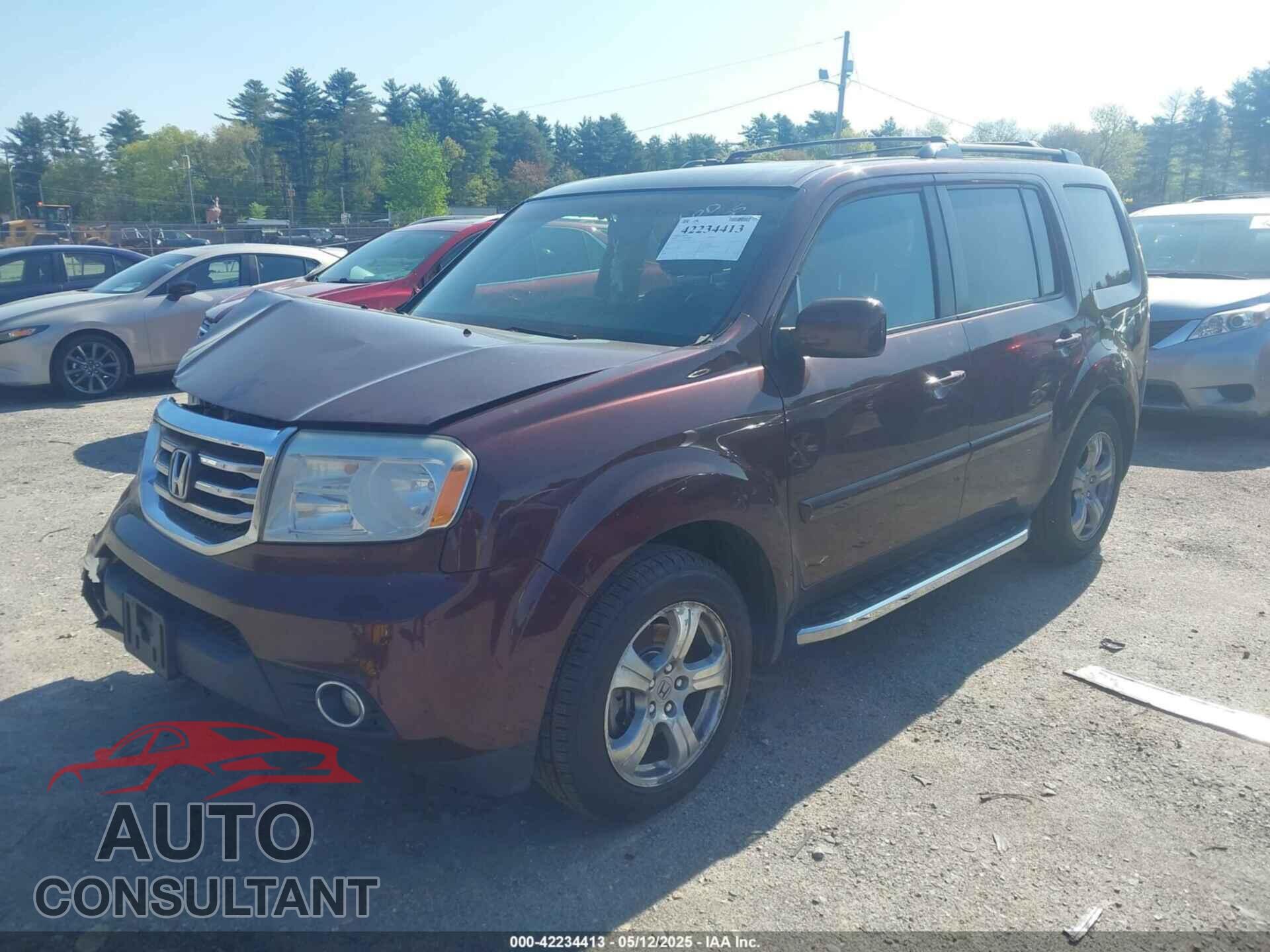 HONDA PILOT 2015 - 5FNYF4H53FB044691
