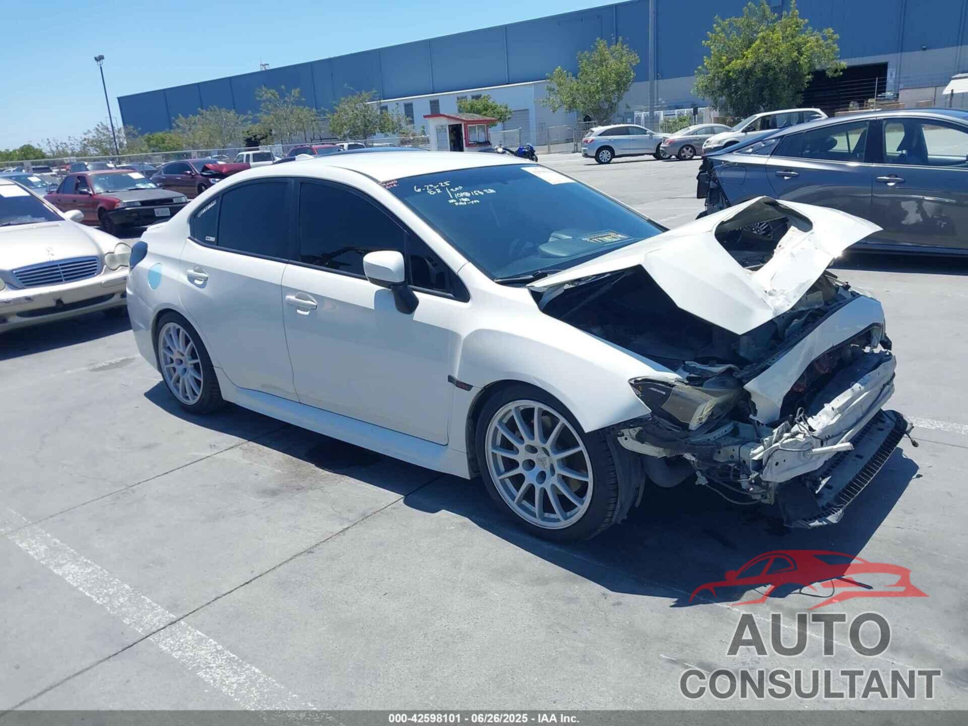 SUBARU WRX 2019 - JF1VA1A69K9806953
