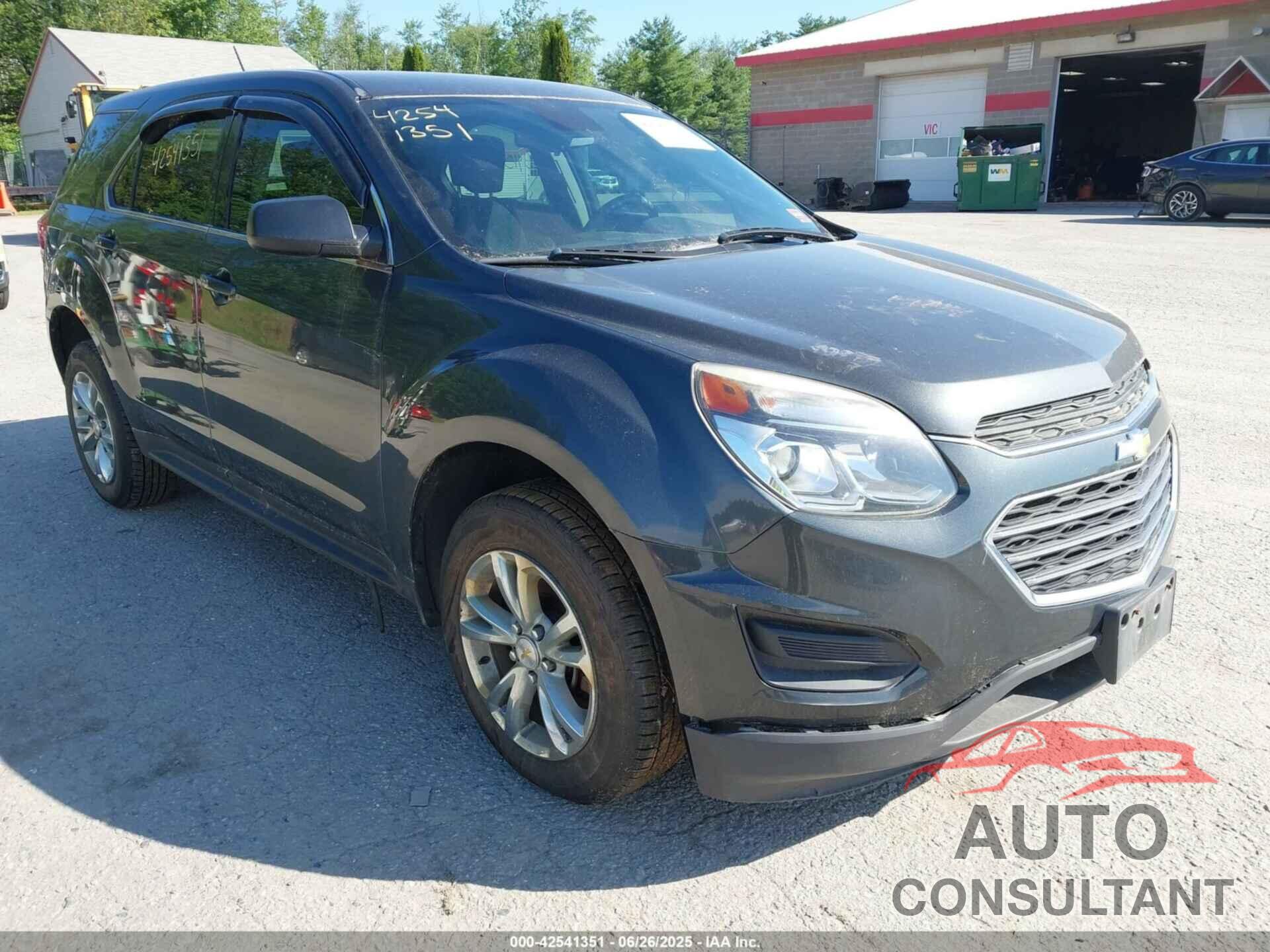 CHEVROLET EQUINOX 2017 - 2GNFLEEK8H6197762
