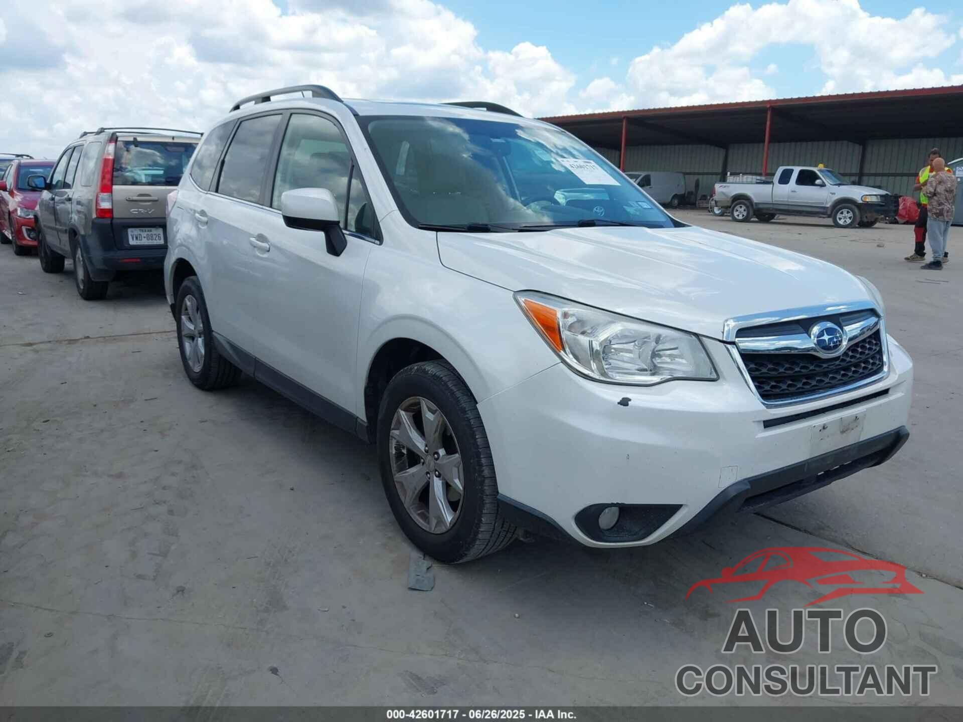 SUBARU FORESTER 2014 - JF2SJAHC7EH525111