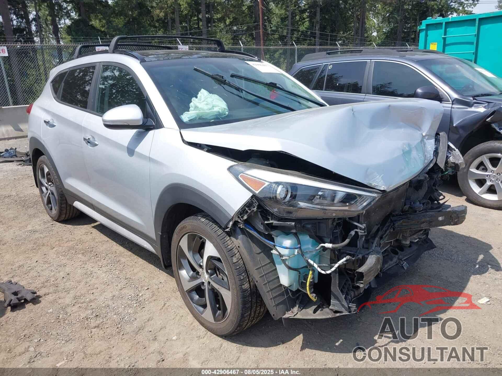HYUNDAI TUCSON 2017 - KM8J3CA29HU508349