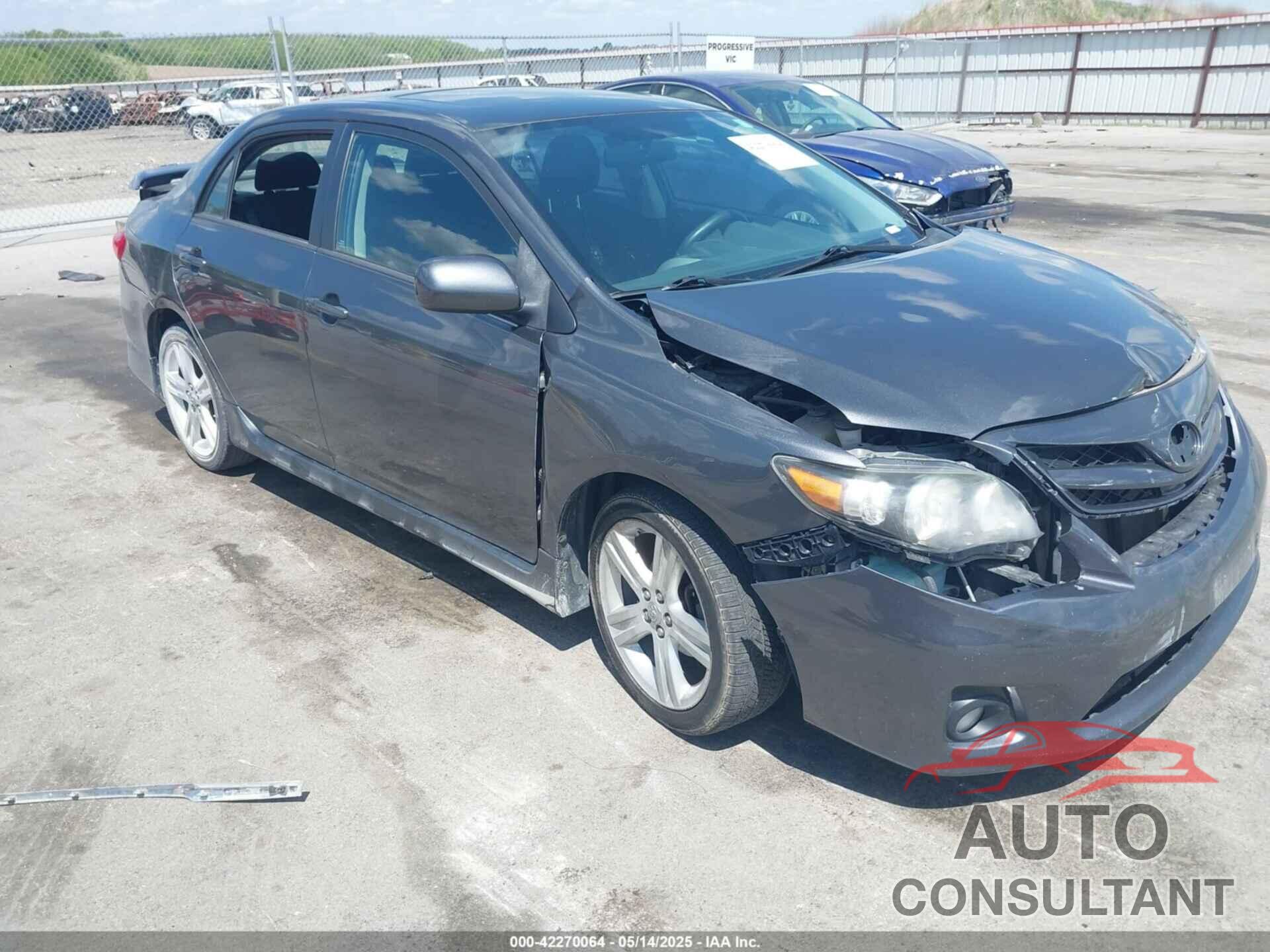 TOYOTA COROLLA 2013 - 2T1BU4EE3DC086215