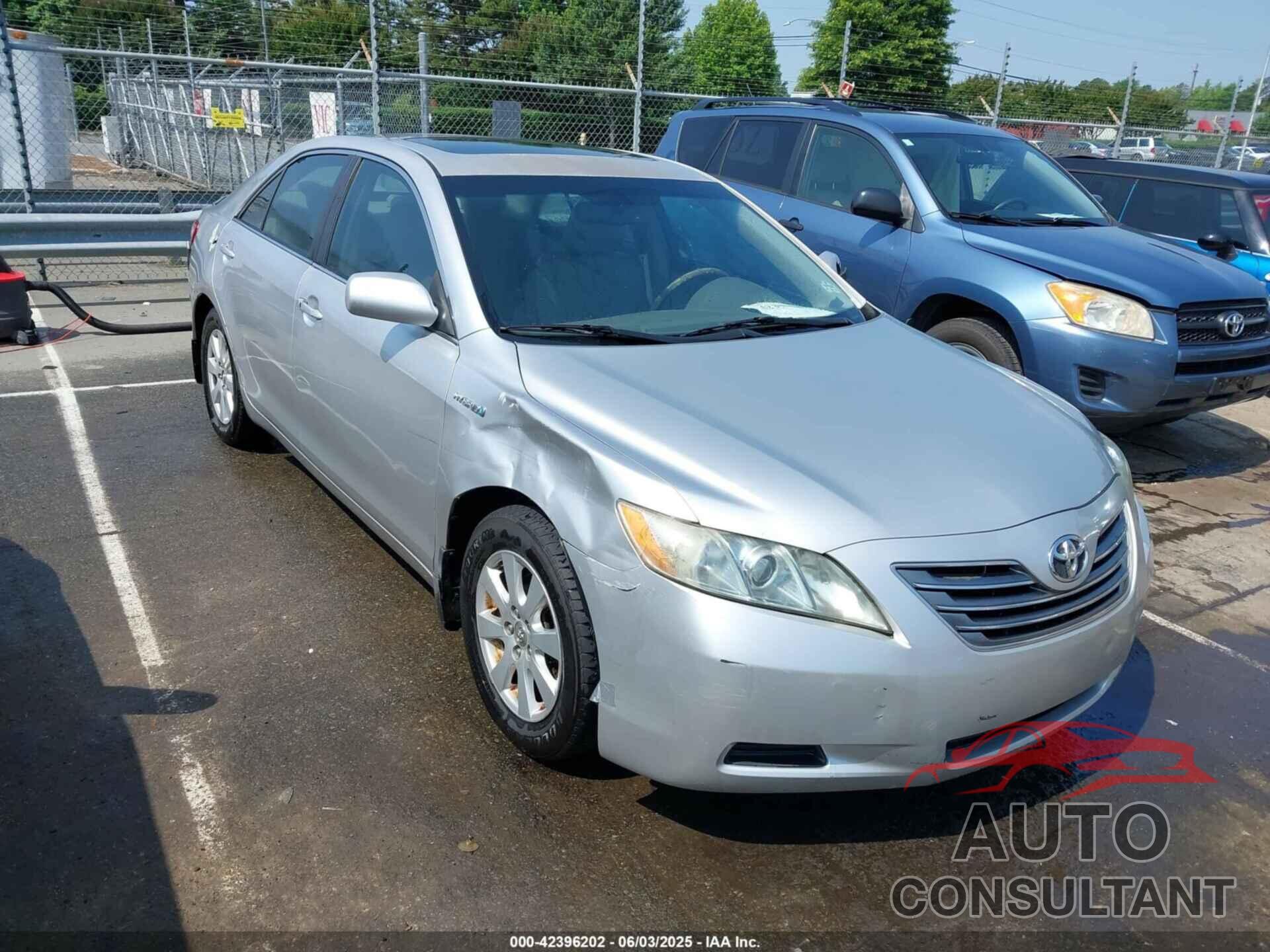 TOYOTA CAMRY HYBRID 2009 - JTNBB46K893053085