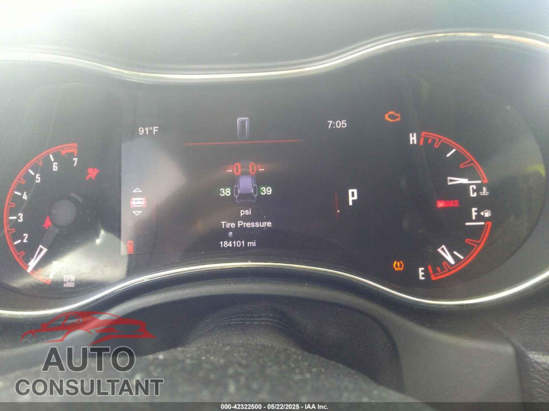 DODGE DURANGO 2014 - 1C4RDHAG3EC446042