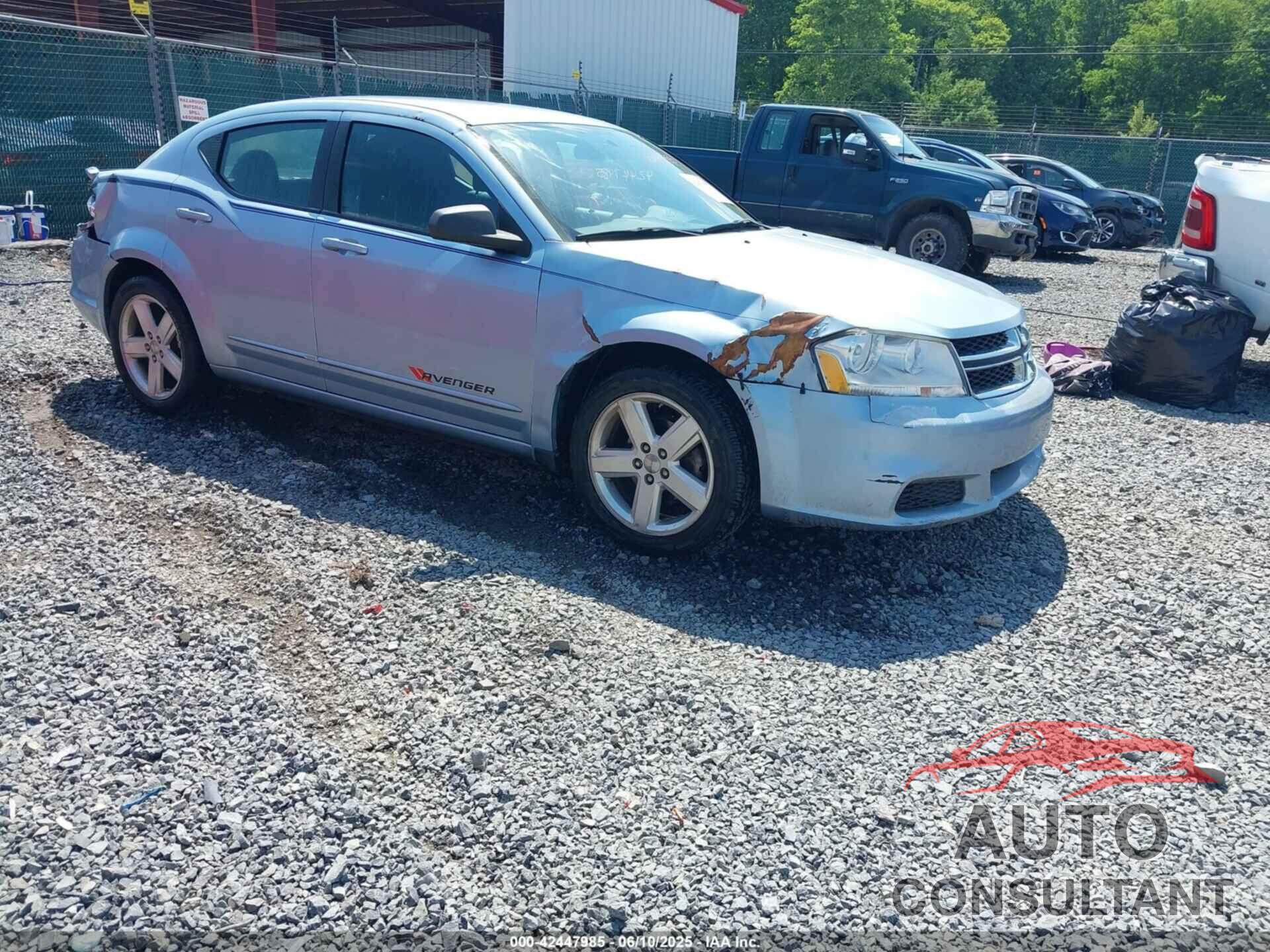 DODGE AVENGER 2013 - 1C3CDZAB3DN713008