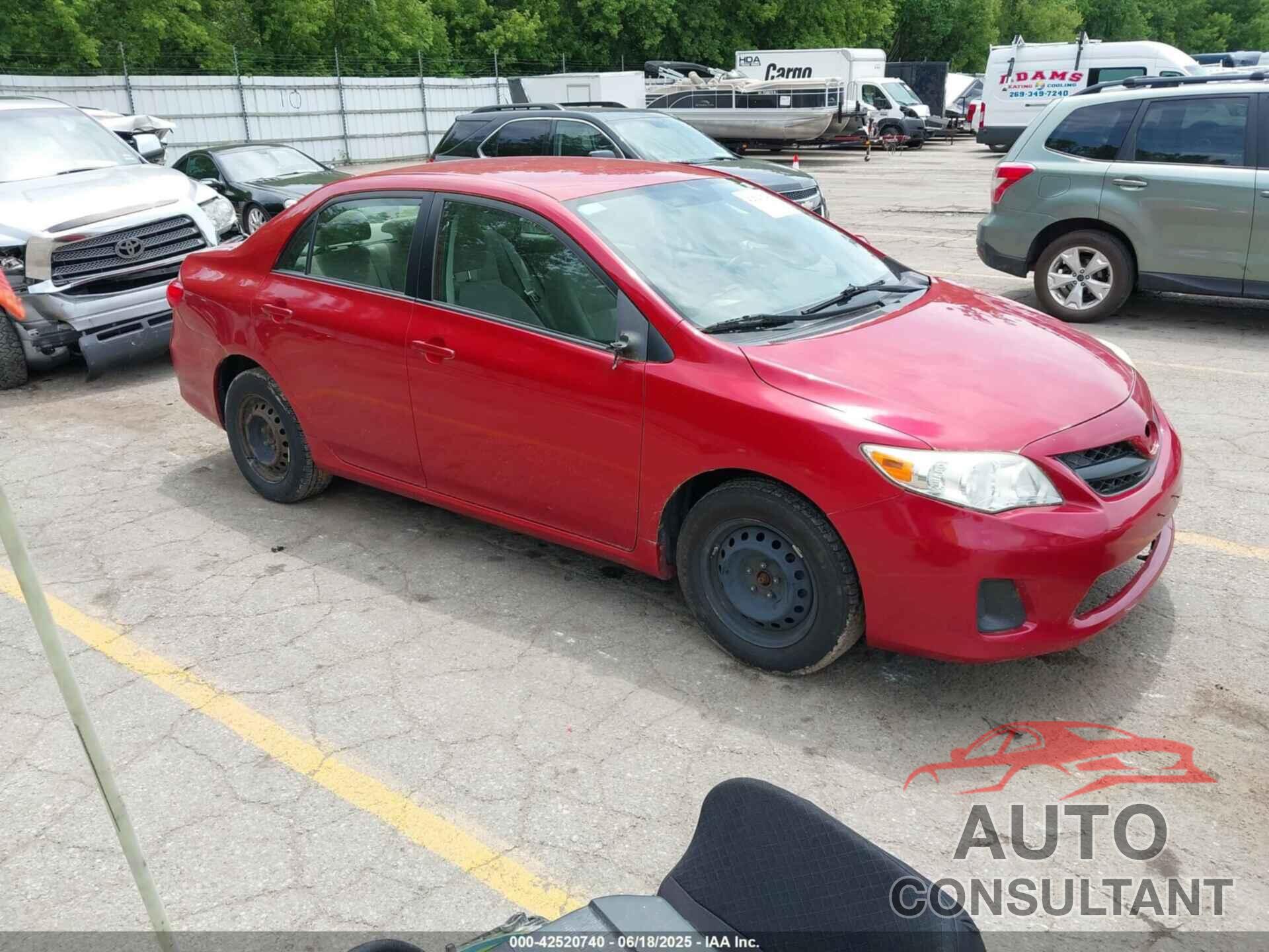 TOYOTA COROLLA 2011 - JTDBU4EE9B9152558