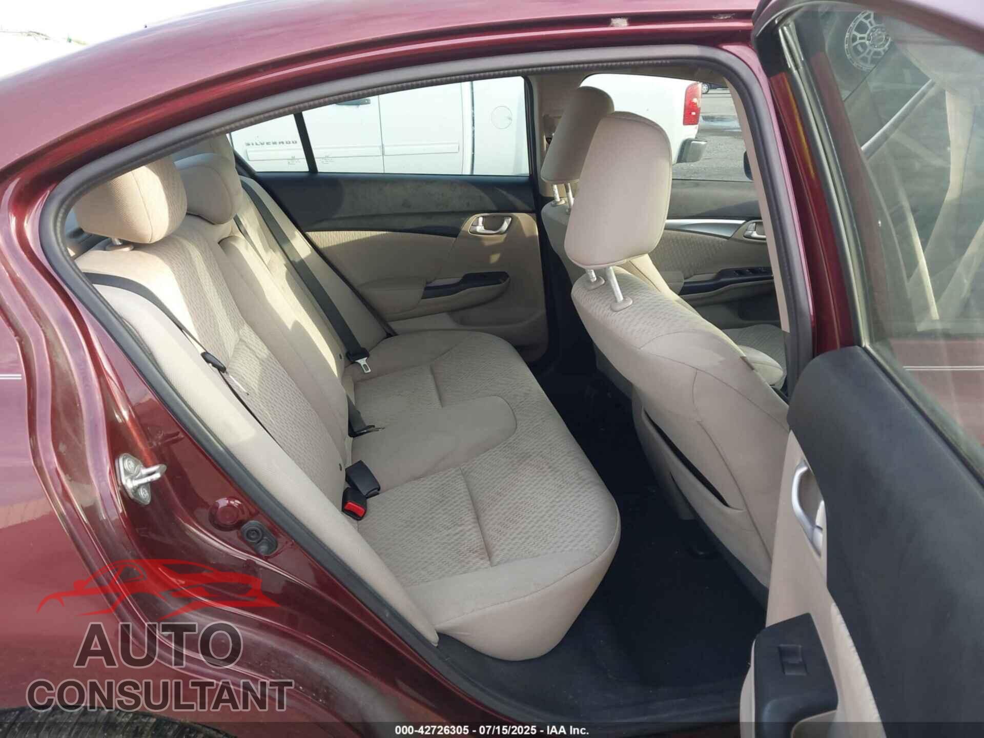 HONDA CIVIC 2014 - 19XFB2F82EE067226