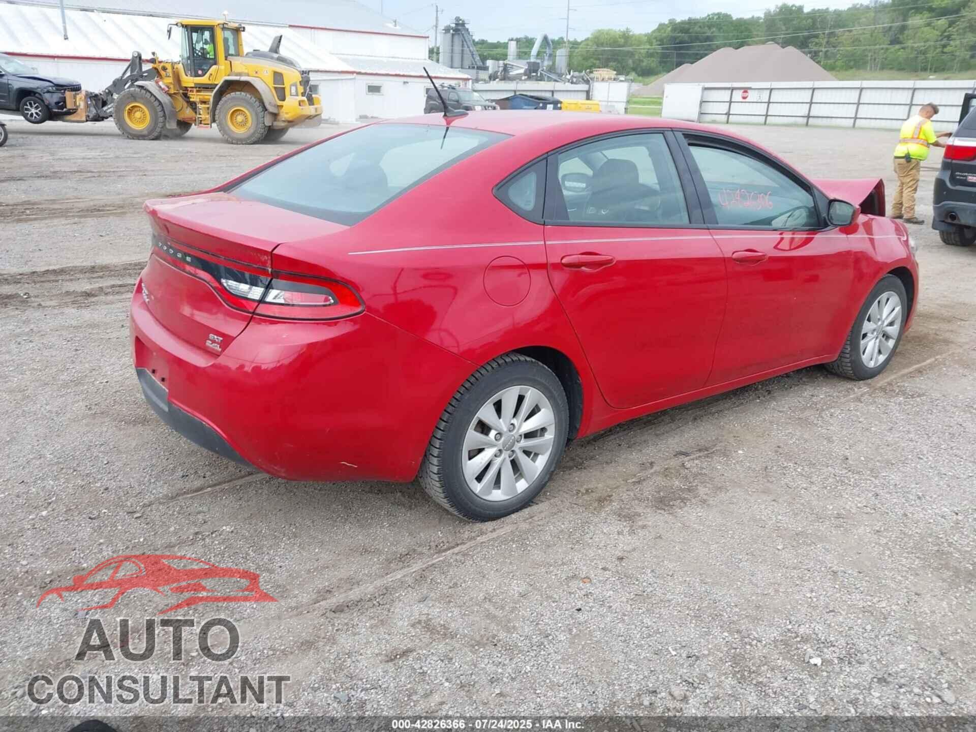 DODGE DART 2014 - 1C3CDFBB5ED822316
