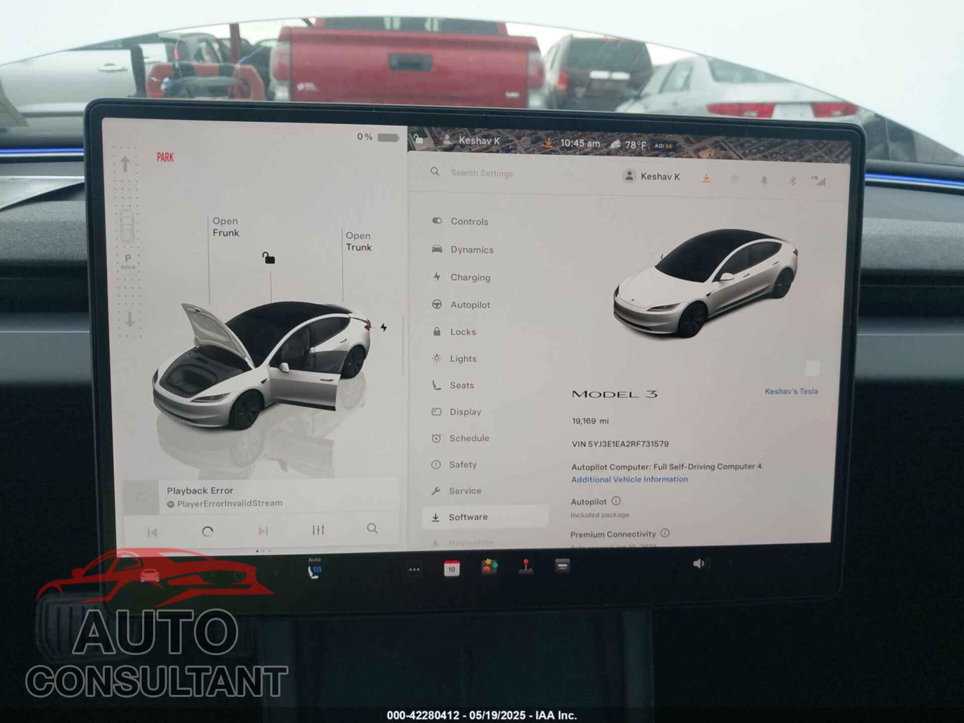 TESLA MODEL 3 2024 - 5YJ3E1EA2RF731579