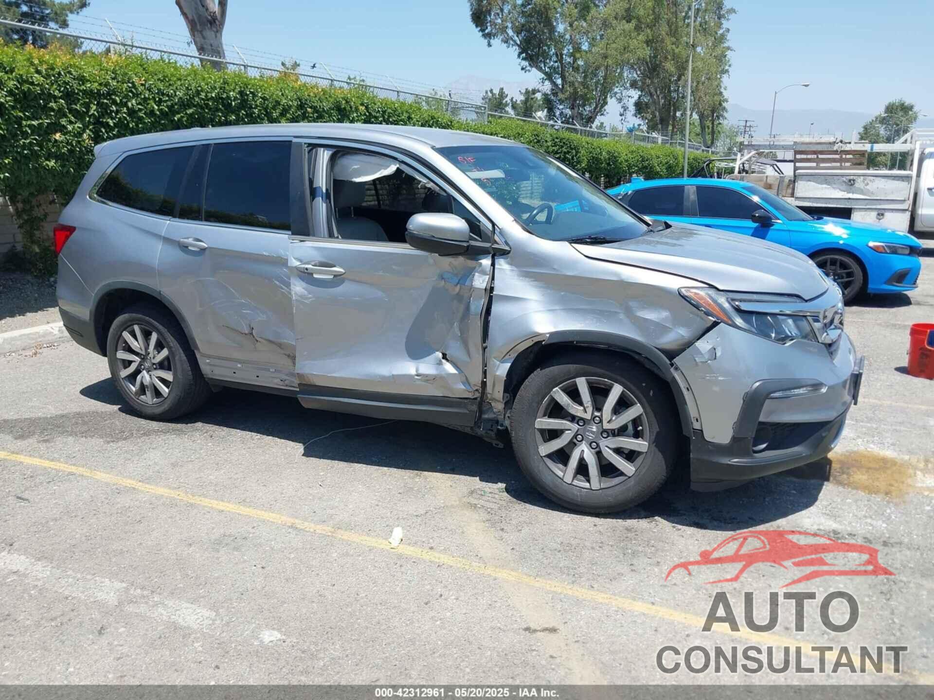HONDA PILOT 2019 - 5FNYF5H30KB035591