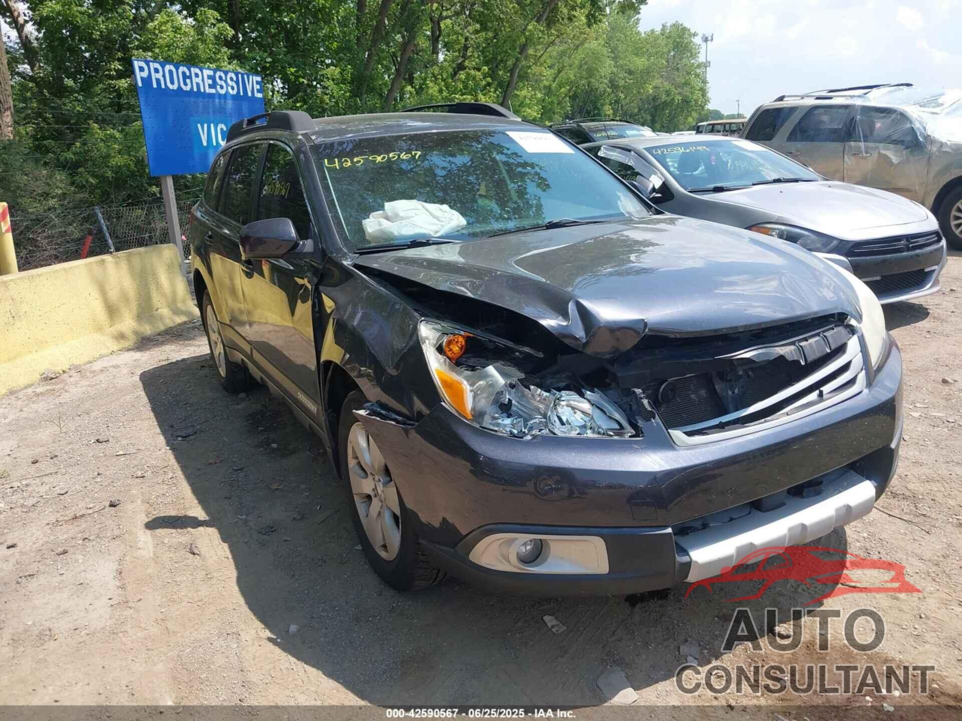 SUBARU OUTBACK 2011 - 4S4BRCKC4B3438685